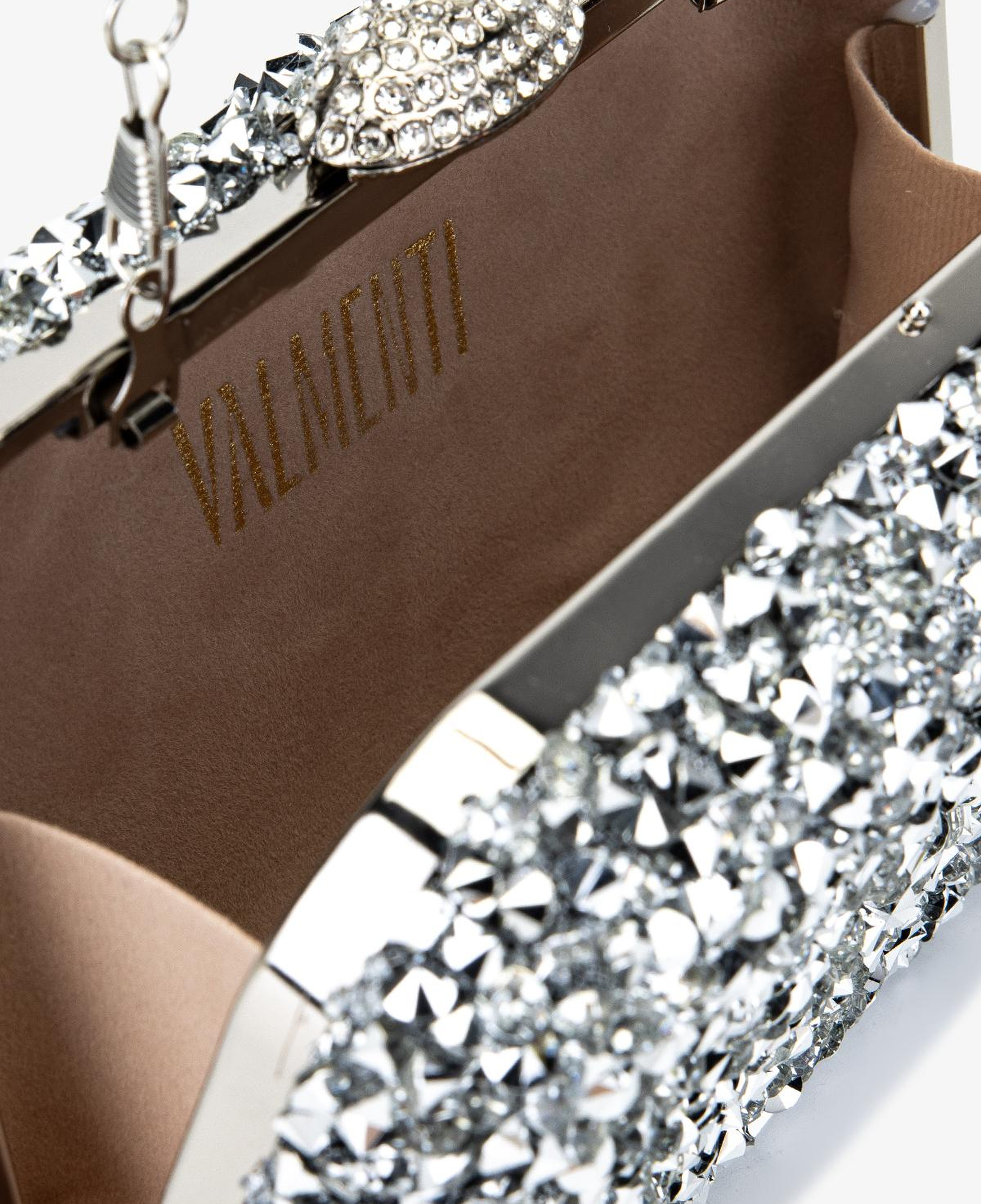 Valmenti Kadın Vegan Gri Abiye Çanta