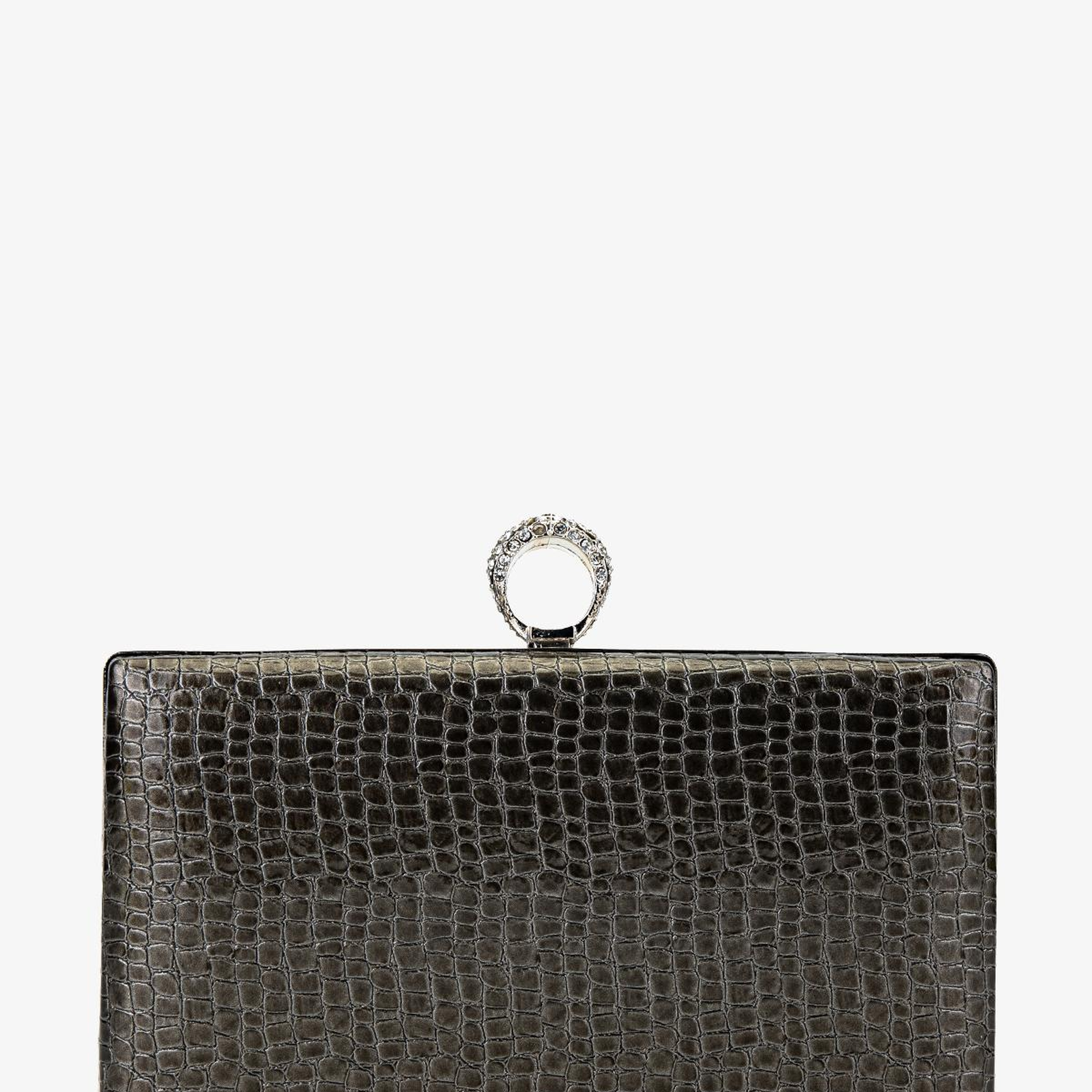 Valmenti Kadın Vegan Gri Abiye Çanta