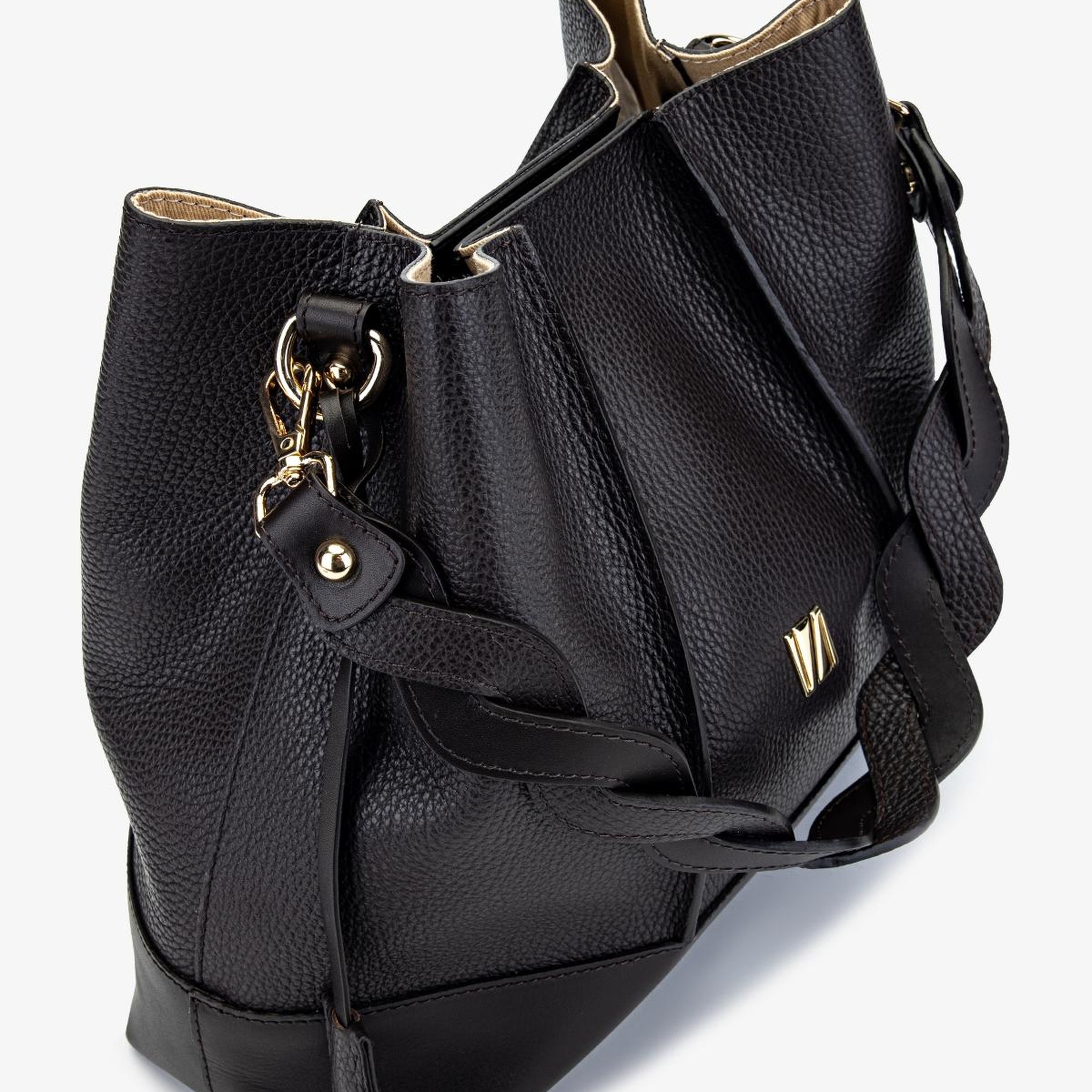 Valmenti Kadın Hakiki Deri Kahverengi Omuz Çanta