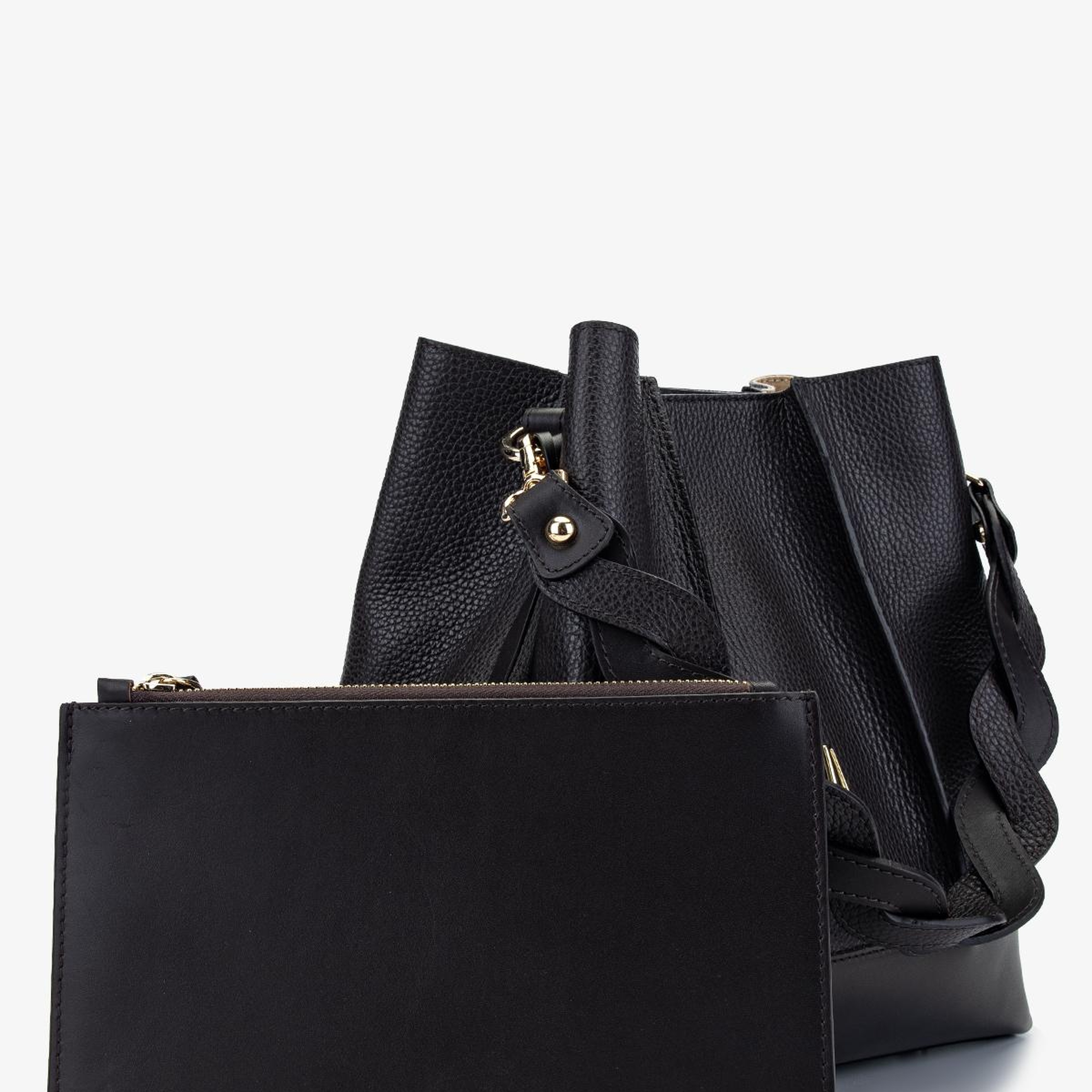 Valmenti Kadın Hakiki Deri Kahverengi Omuz Çanta