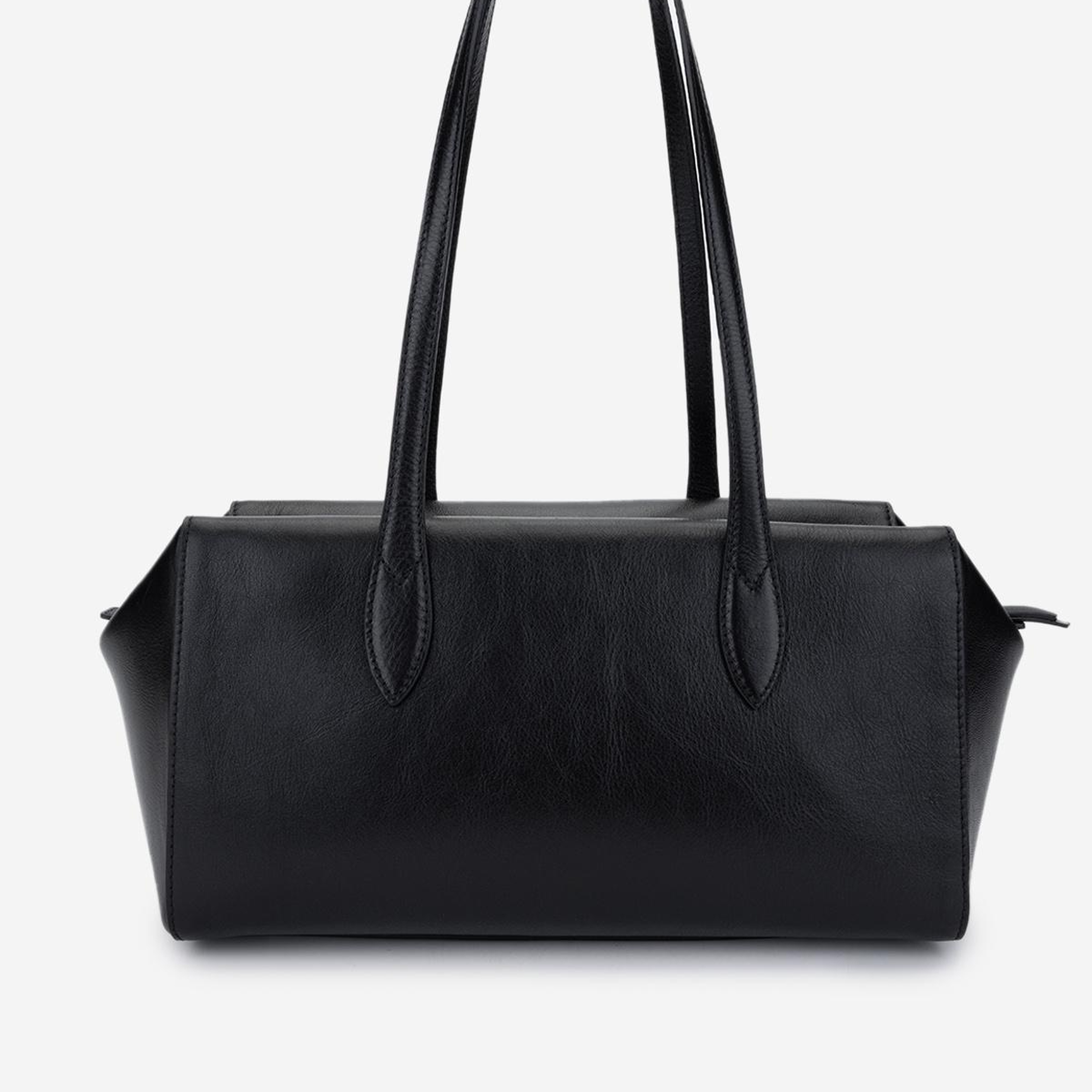 Valmenti Kadın Hakiki Deri Siyah Omuz Çanta