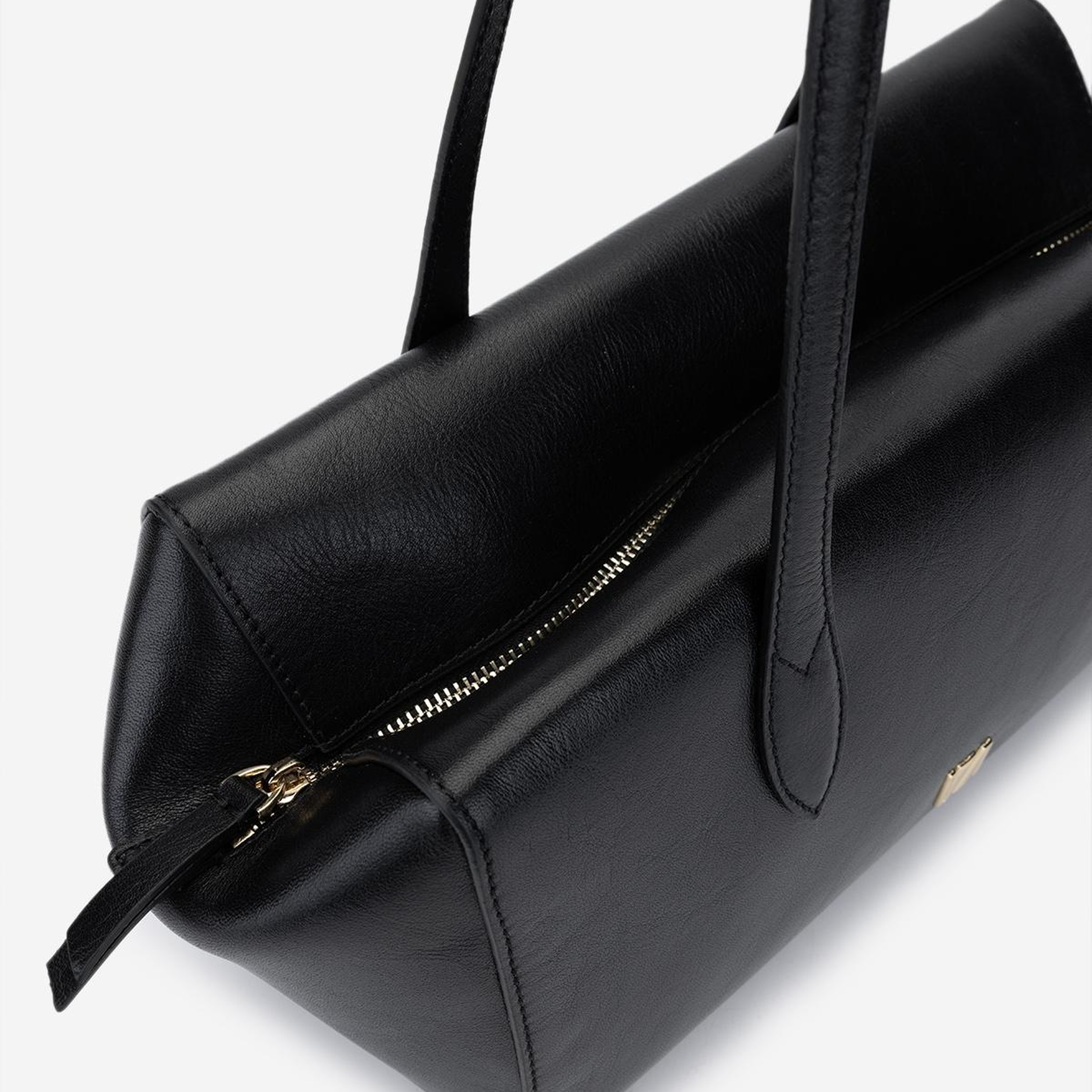 Valmenti Kadın Hakiki Deri Siyah Omuz Çanta