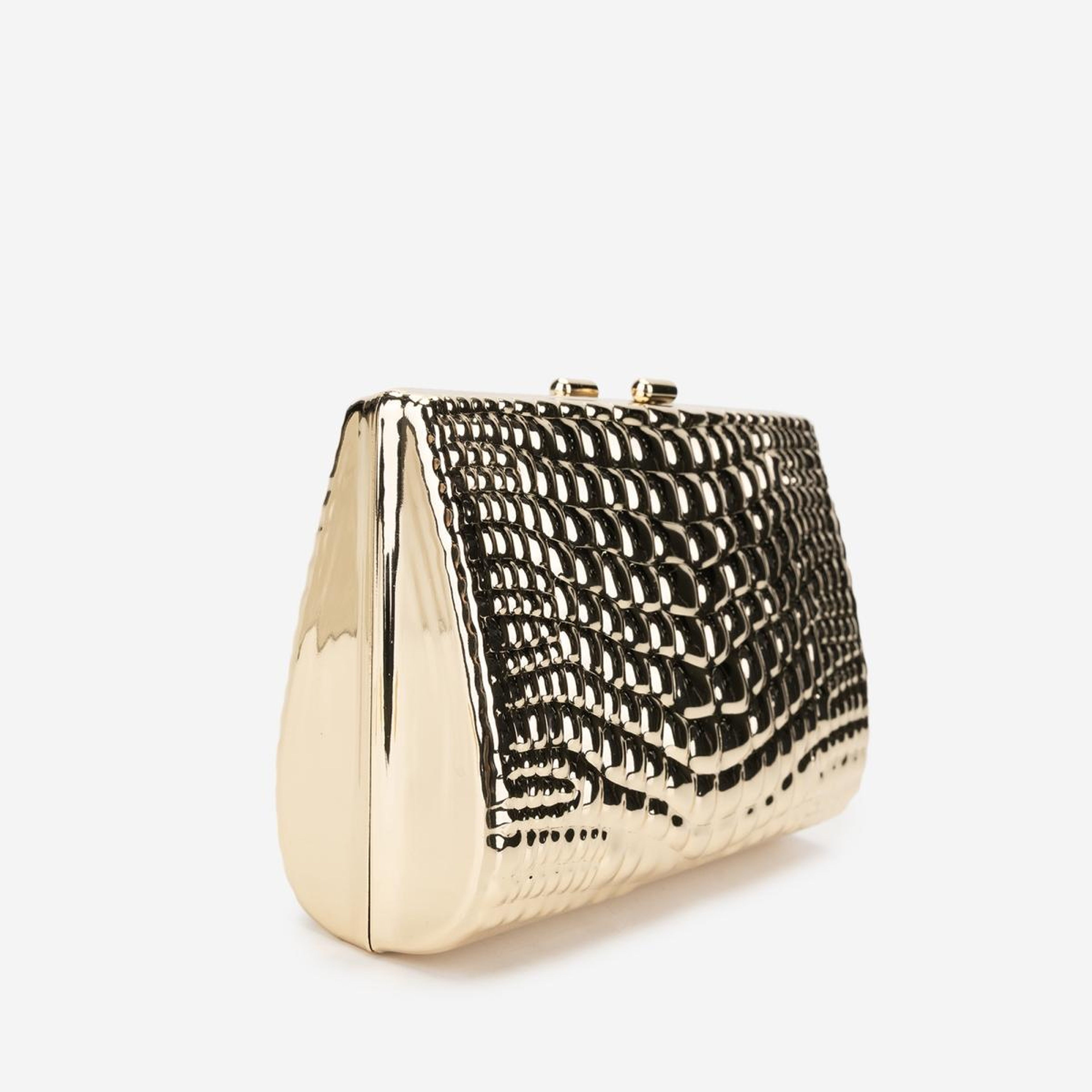 Valmenti Kadın Suni Deri Sarı Abiye Çanta