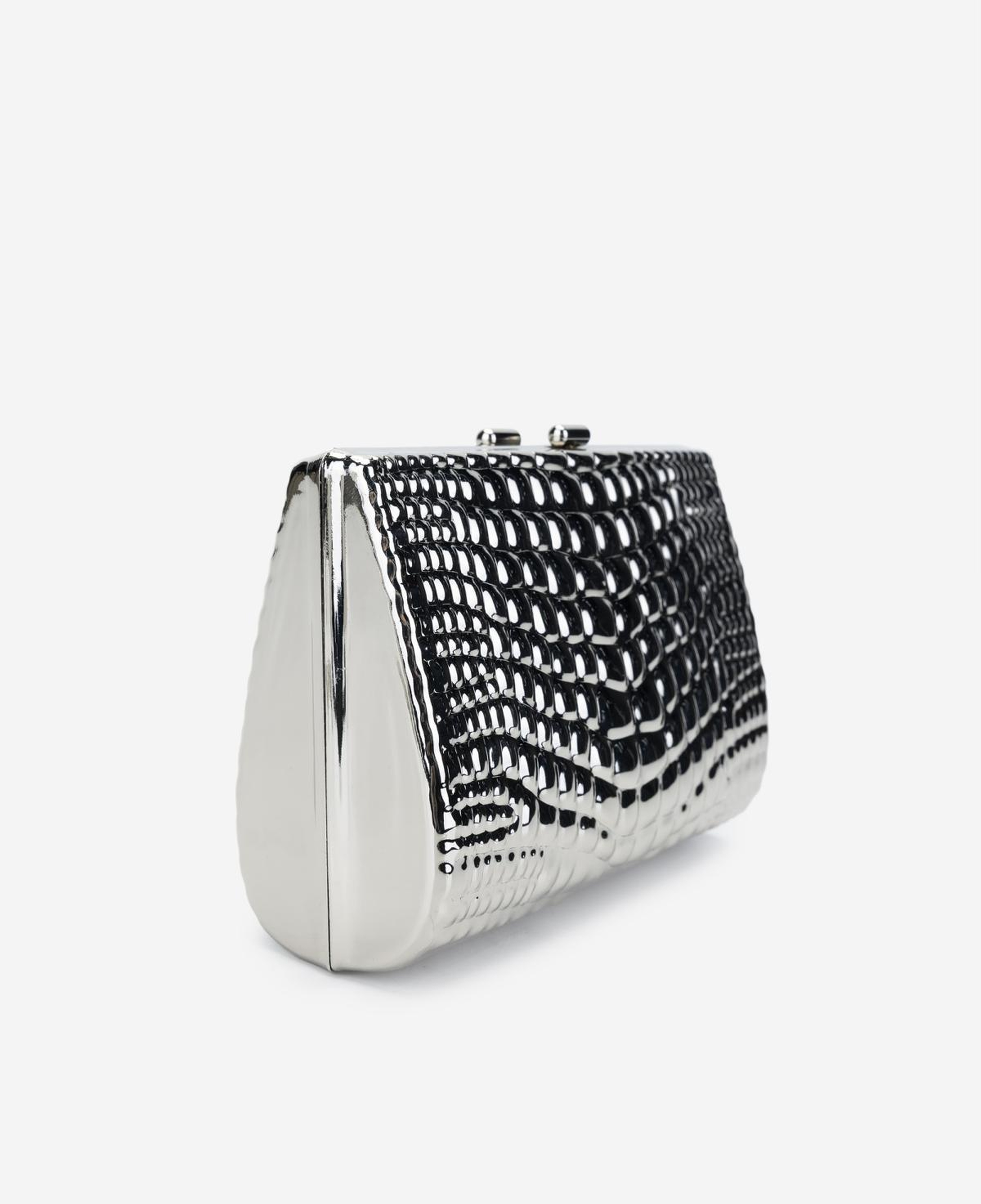 Valmenti Kadın Suni Deri Gri Abiye Çanta