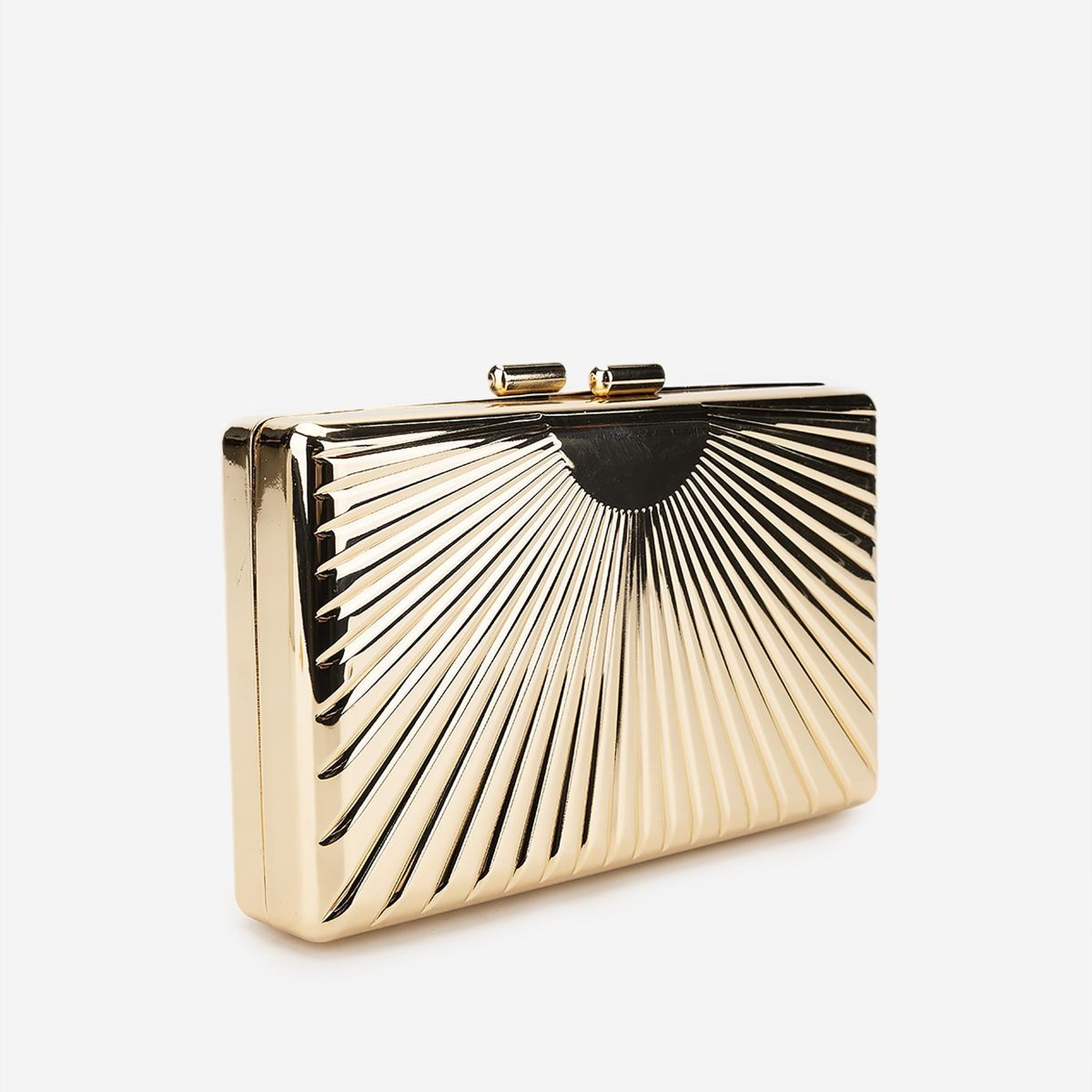 Valmenti Kadın Suni Deri Sarı Abiye Çanta