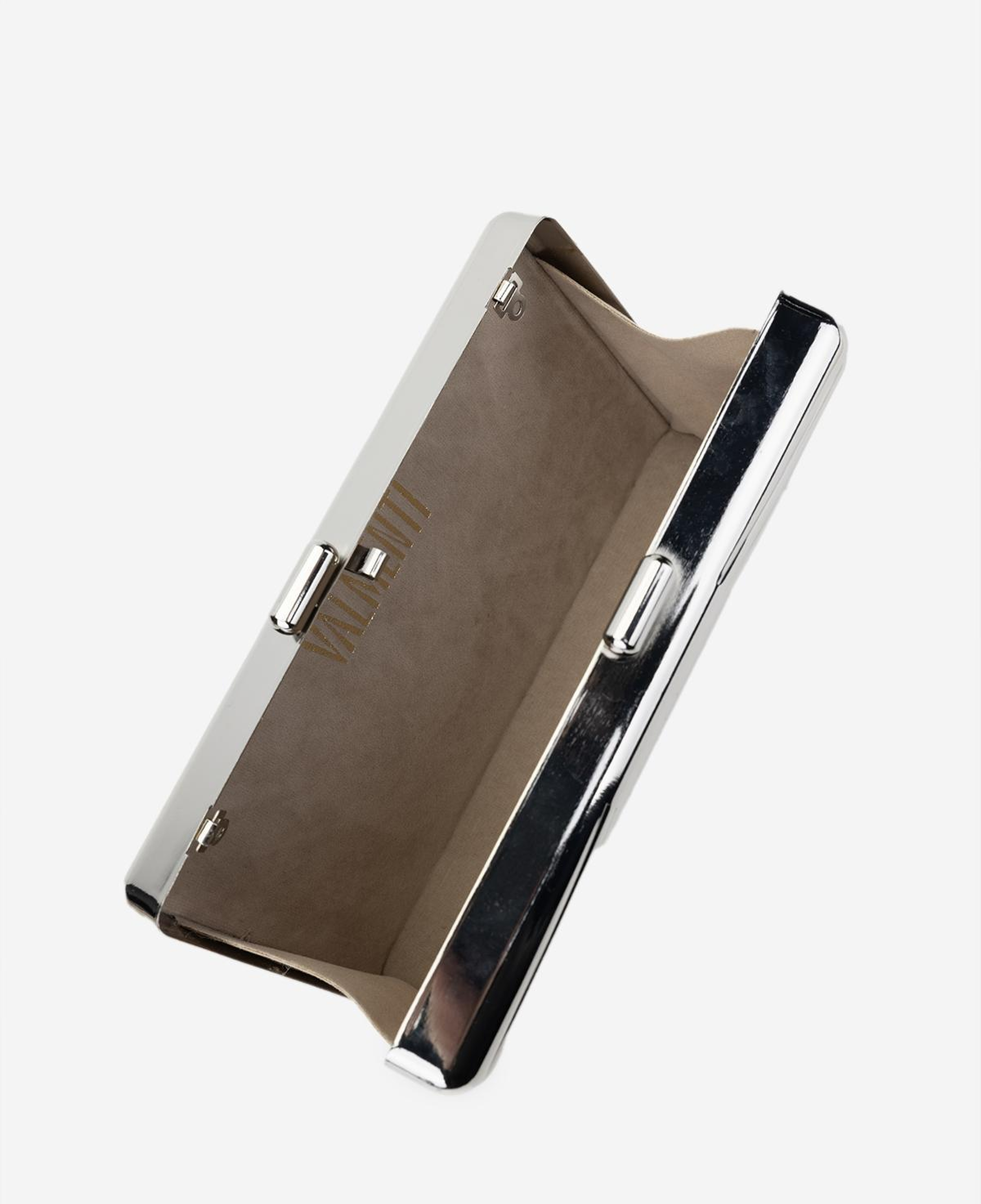 Valmenti Kadın Suni Deri Gri Abiye Çanta