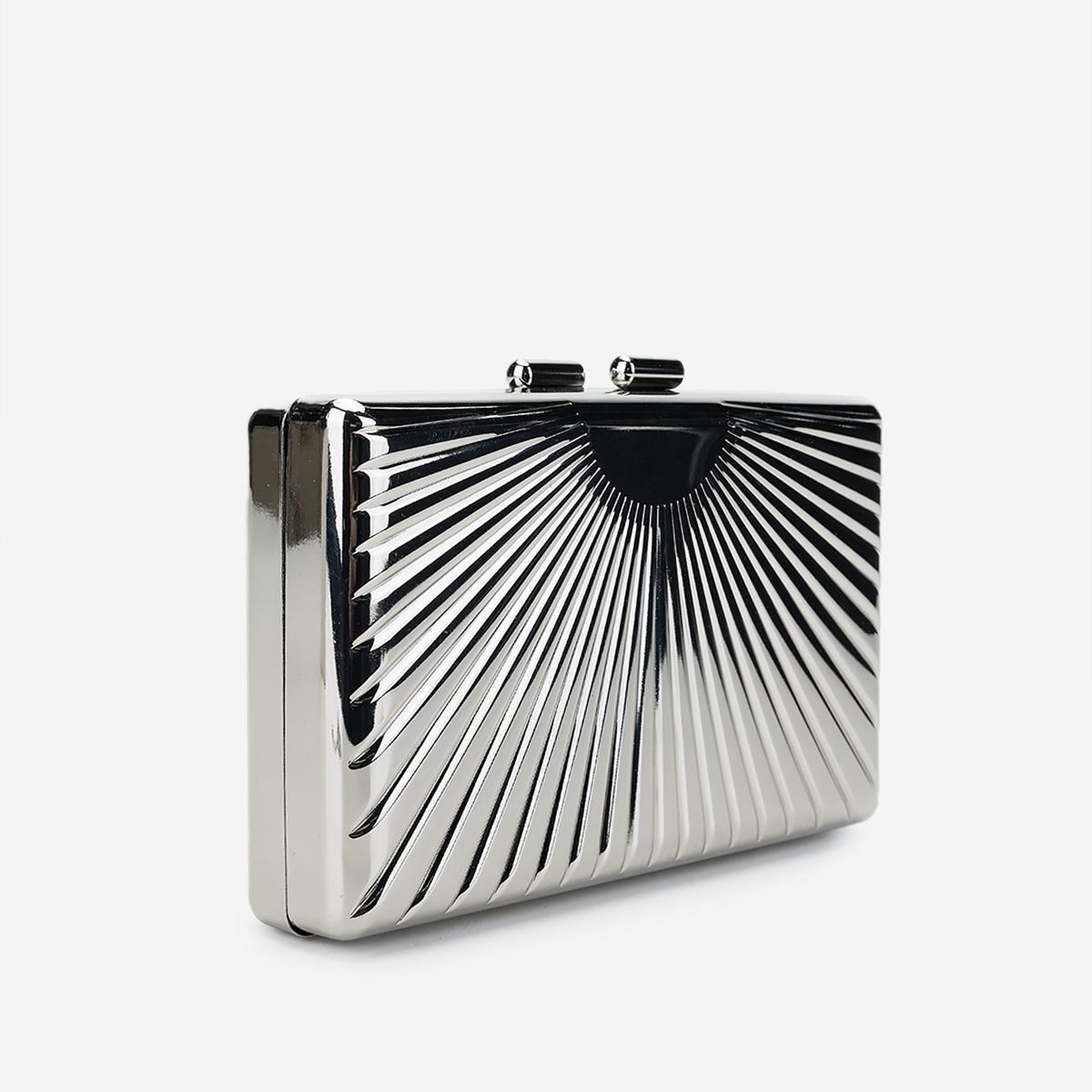 Valmenti Kadın Suni Deri Gri Abiye Çanta