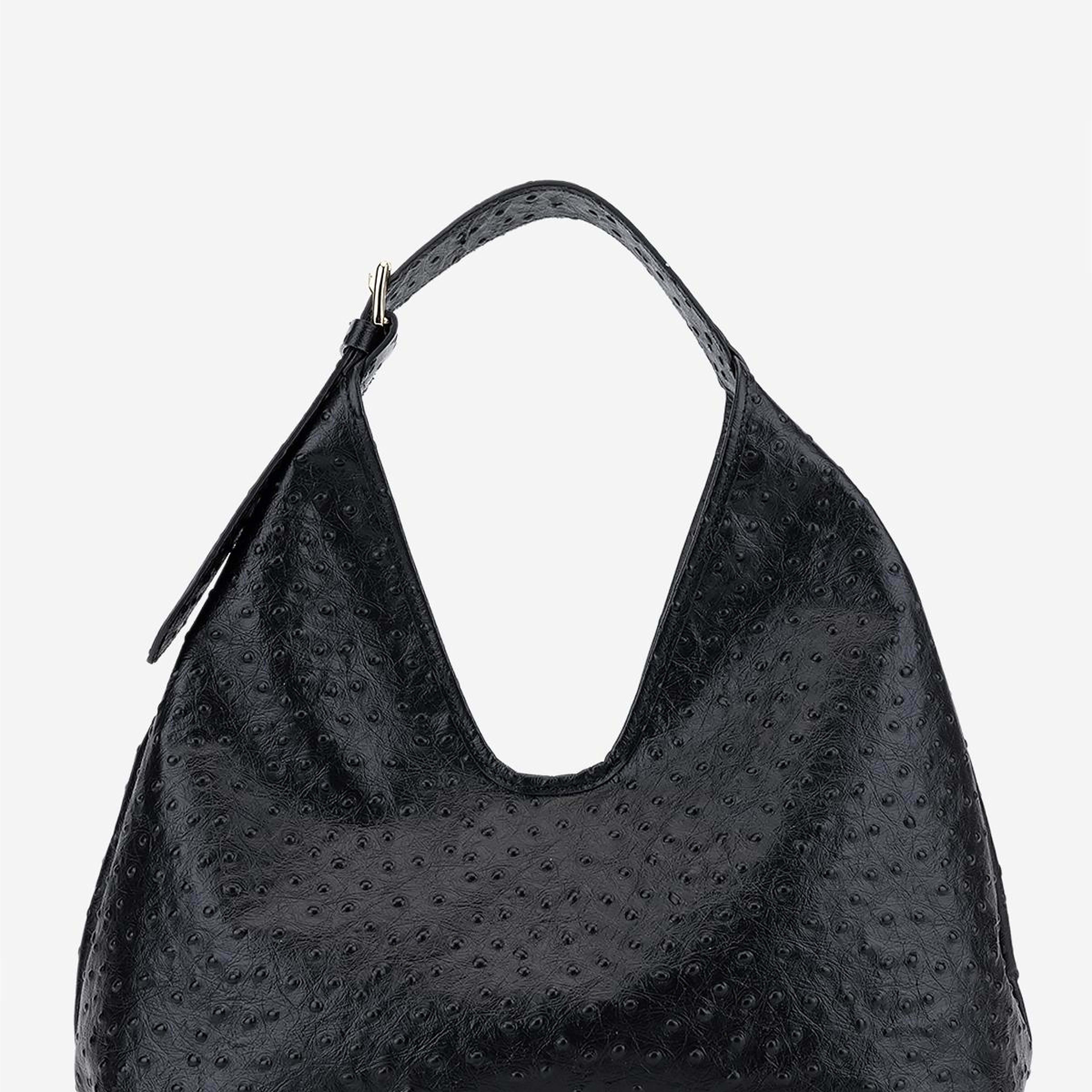 Valmenti Kadın Hakiki Deri Siyah Omuz Çanta