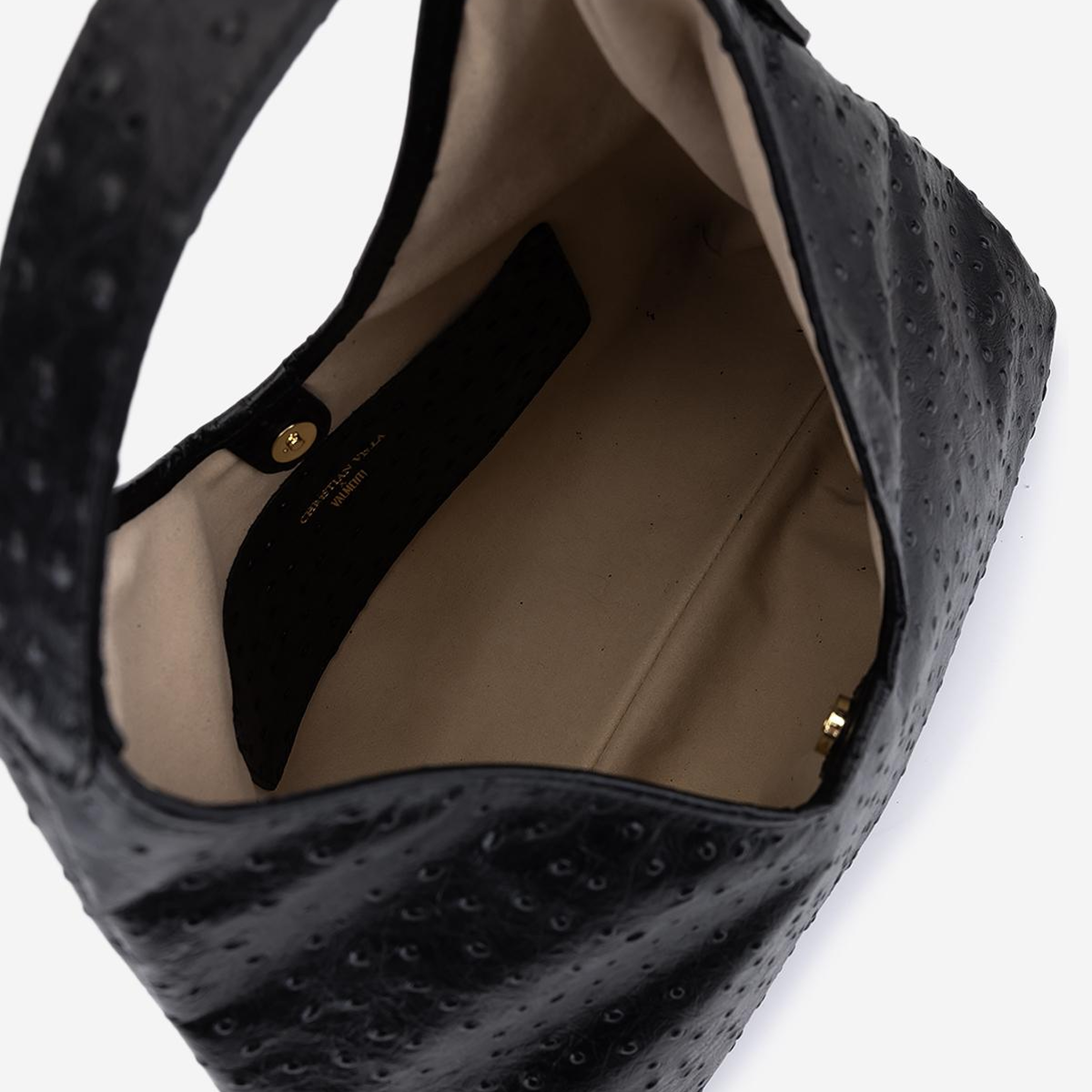 Valmenti Kadın Hakiki Deri Siyah Omuz Çanta