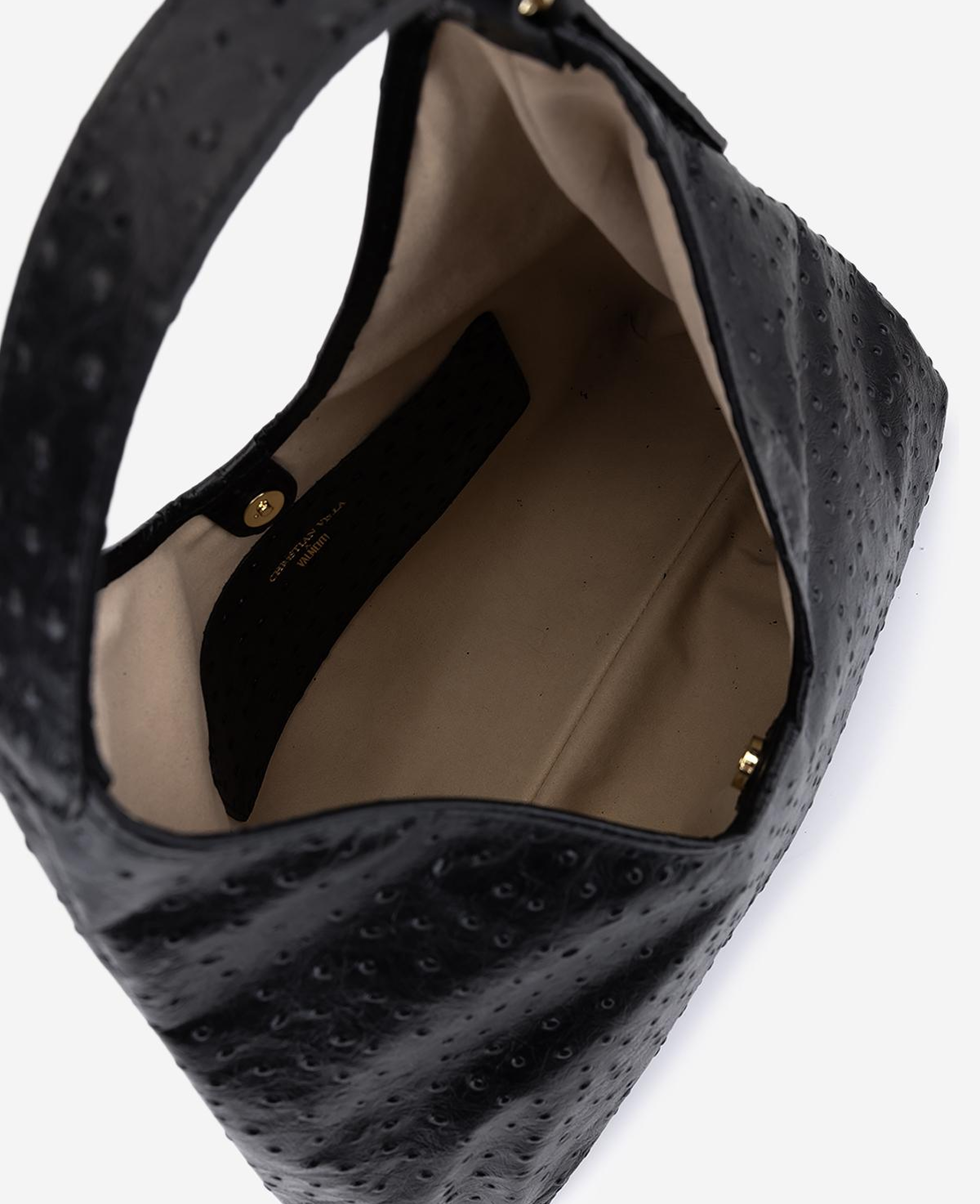 Valmenti Kadın Hakiki Deri Siyah Omuz Çanta