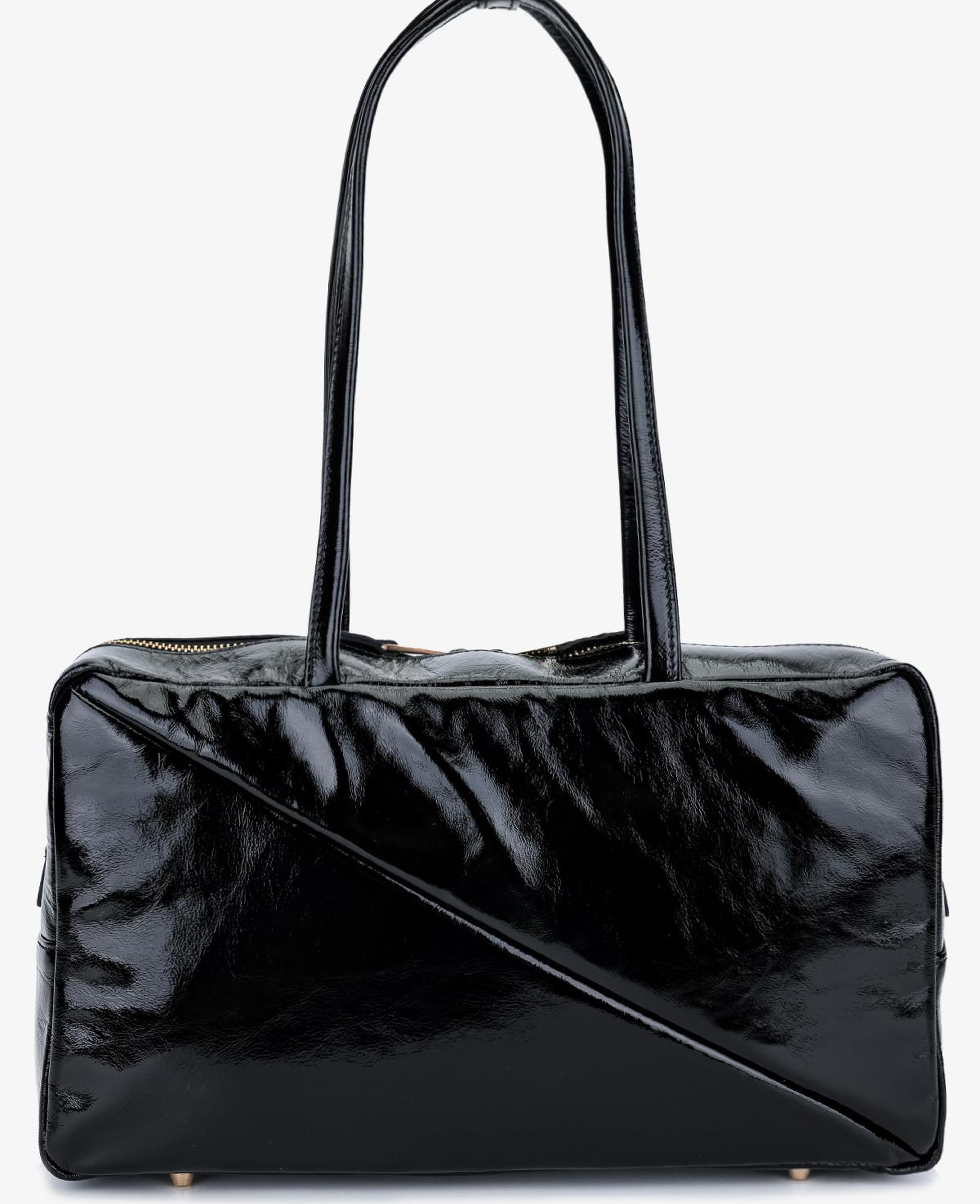 Valmenti Kadın Hakiki Deri Siyah Omuz Çanta