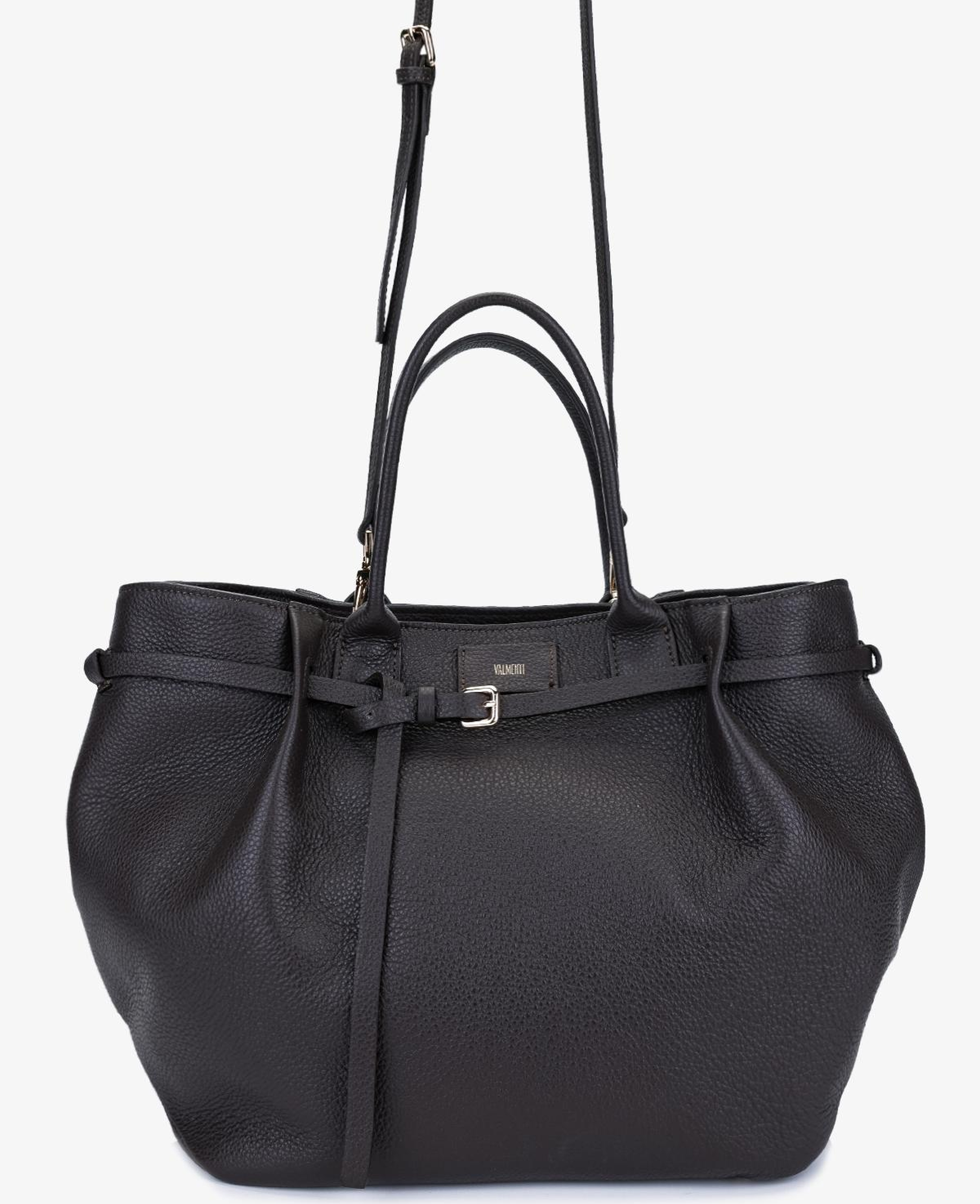 Valmenti Kadın Hakiki Deri Kahverengi Omuz Çanta