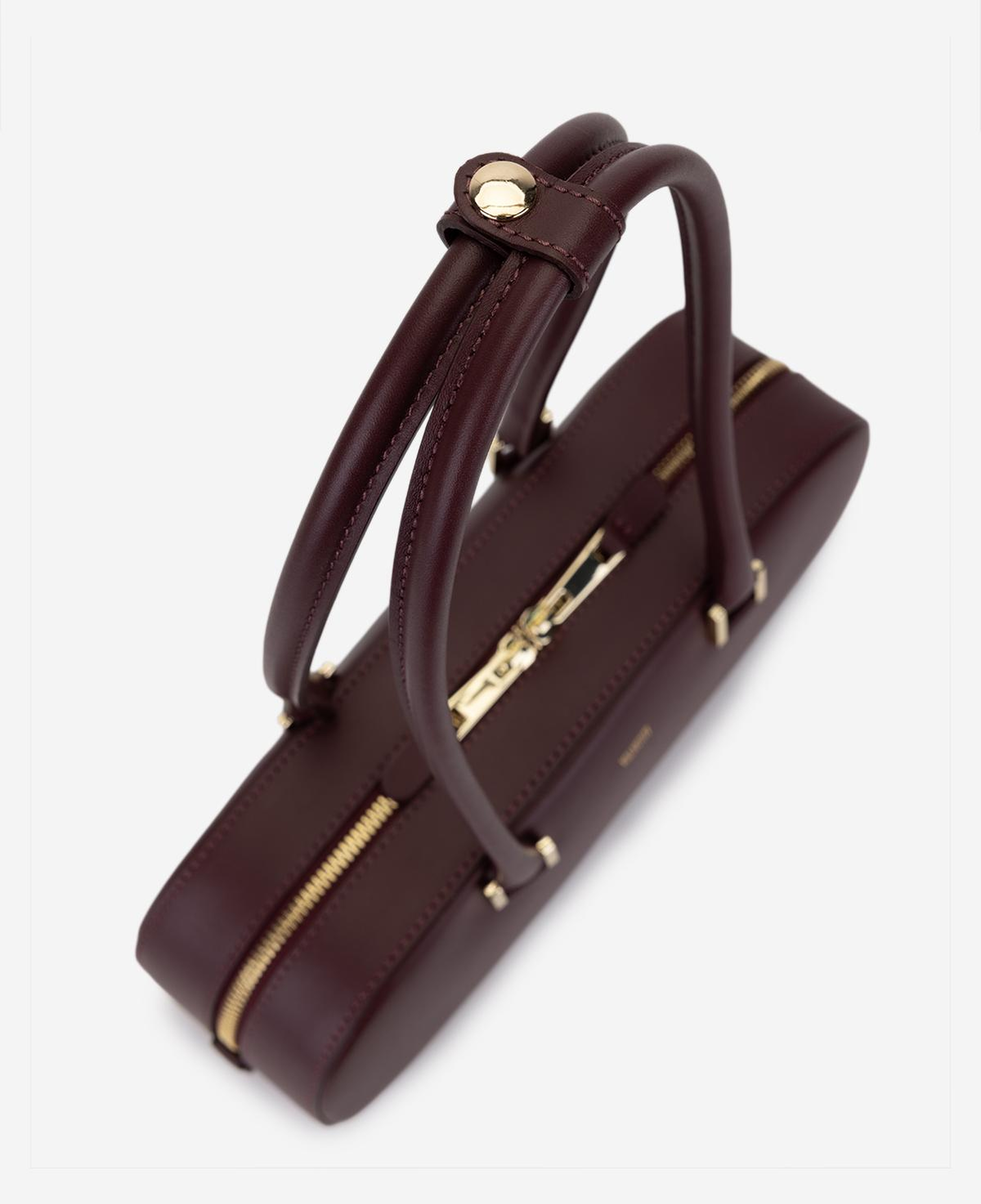 Valmenti Kadın Hakiki Deri Bordo Omuz Çanta