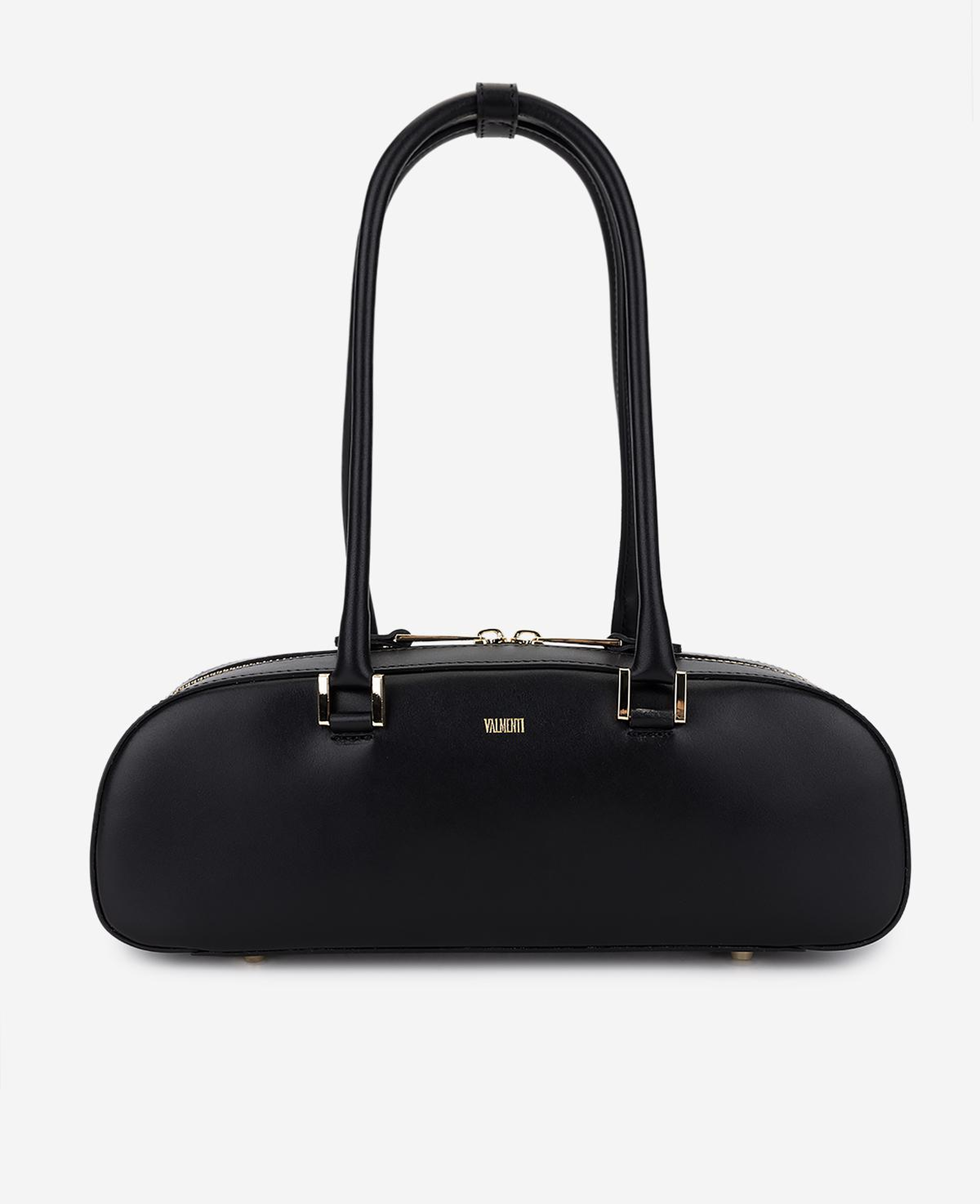 Valmenti Kadın Hakiki Deri Siyah Omuz Çanta