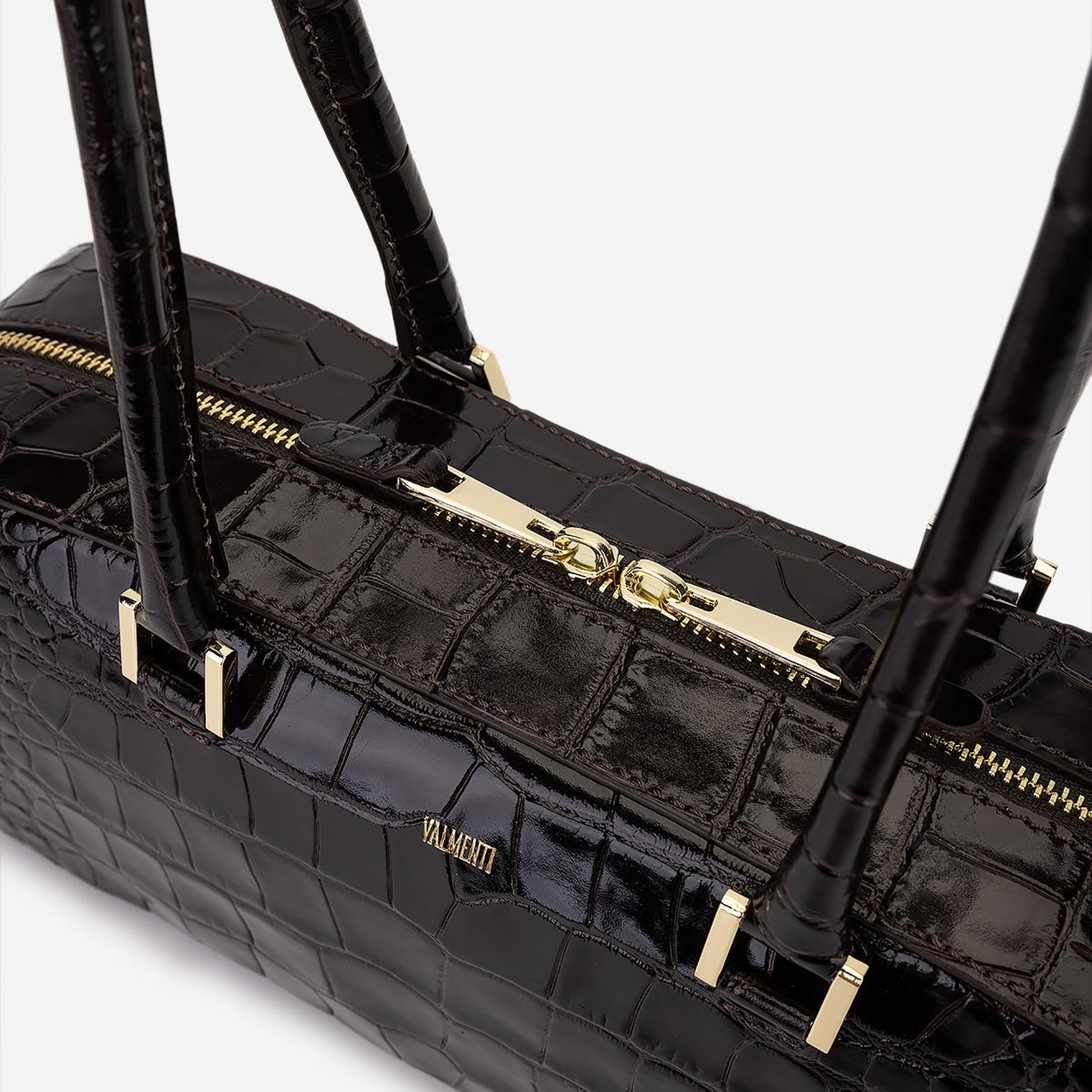 Valmenti Kadın Hakiki Deri Kahverengi Omuz Çanta