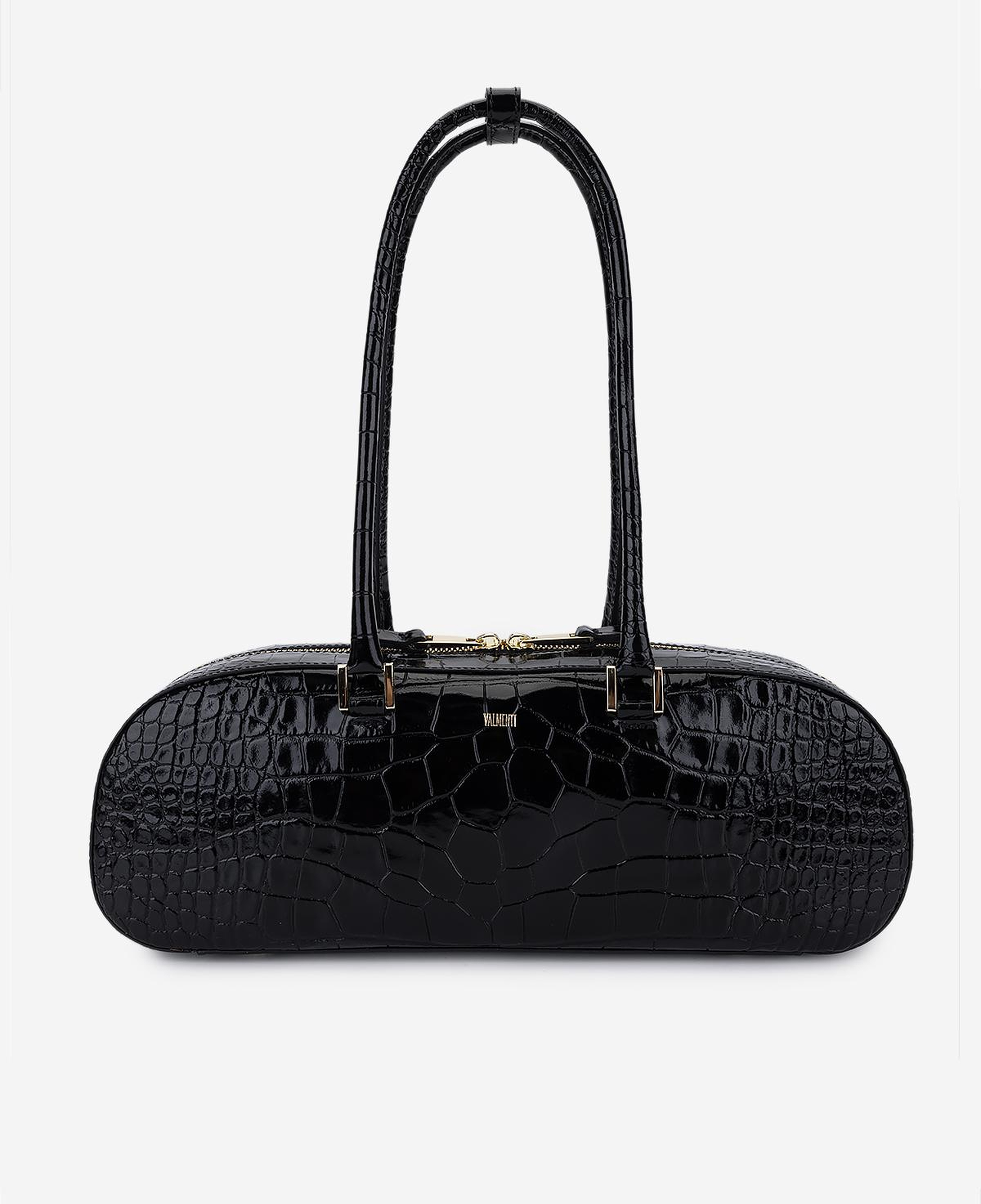 Valmenti Kadın Hakiki Deri Siyah Omuz Çanta