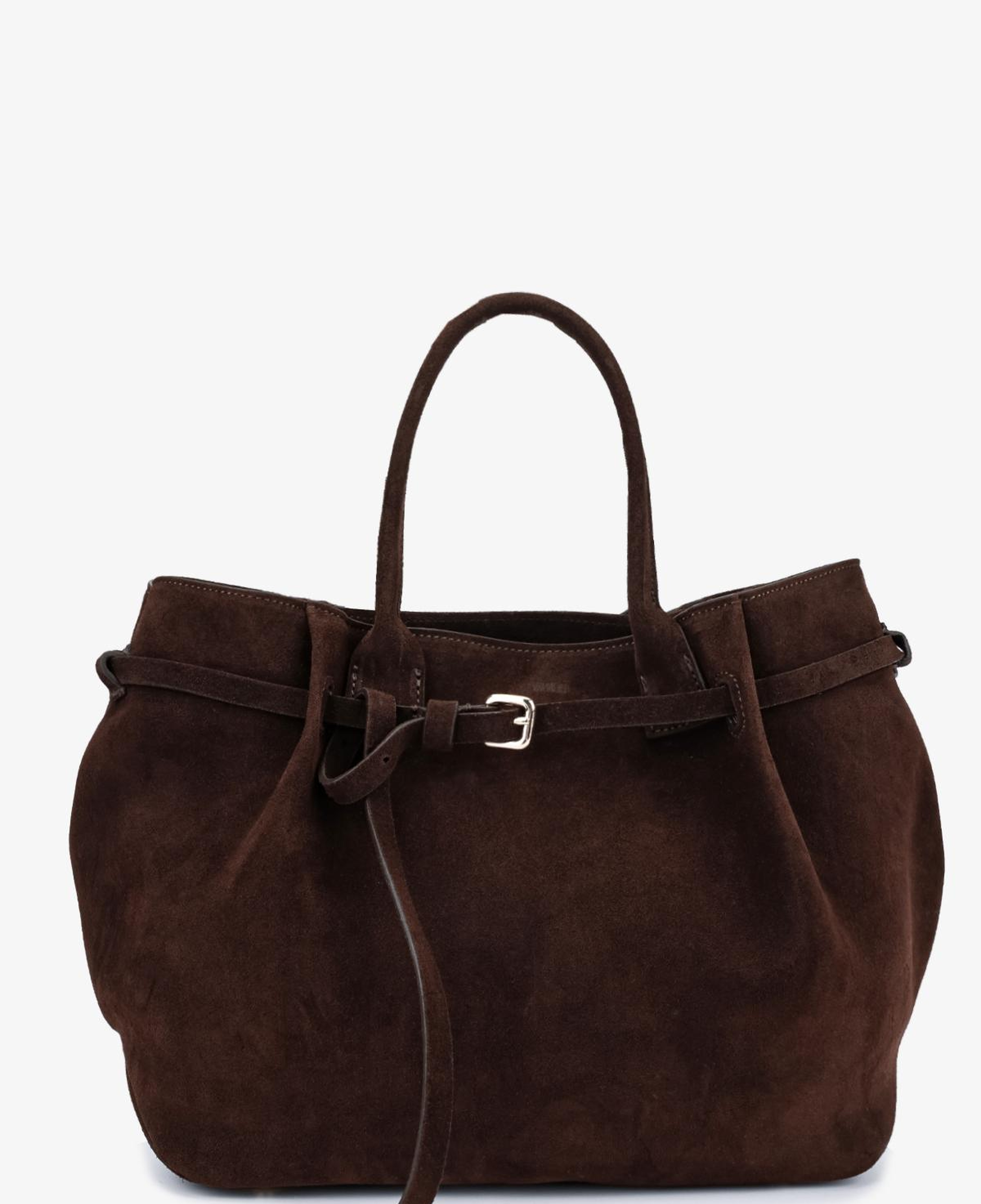 Valmenti Kadın Hakiki Deri Kahverengi Omuz Çanta