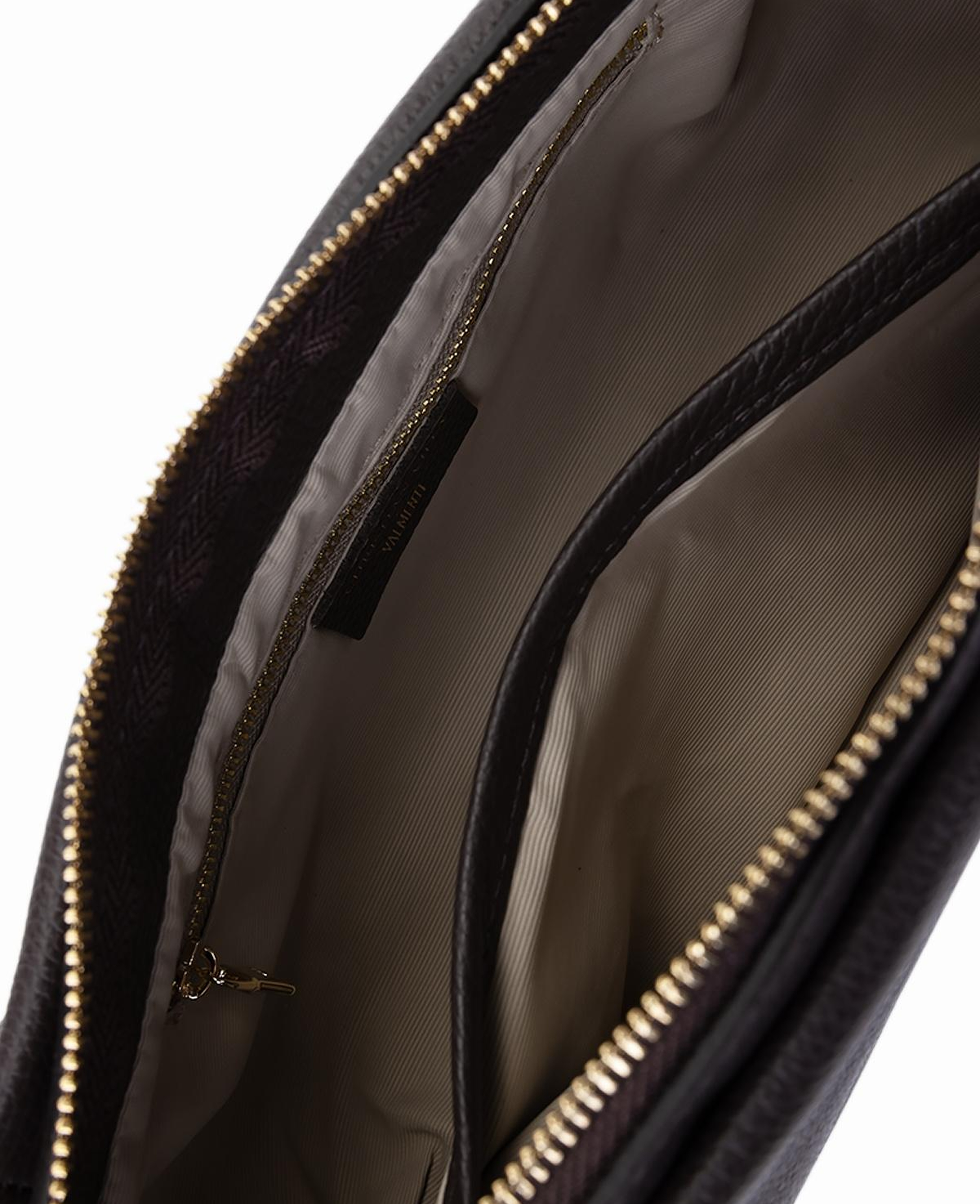 Valmenti Kadın Hakiki Deri Kahverengi Kol Çantası