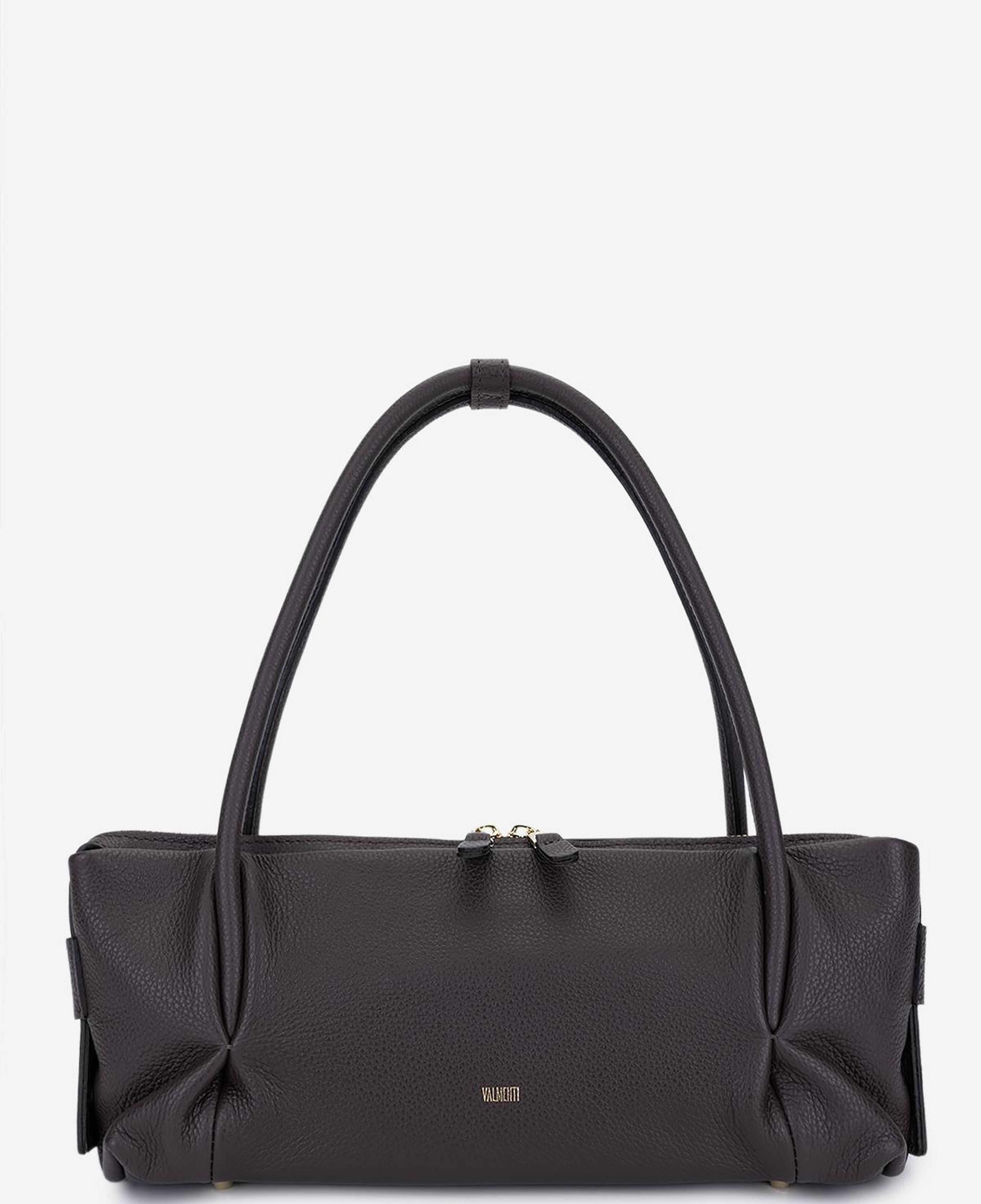 Valmenti Kadın Hakiki Deri Kahverengi Kol Çantası