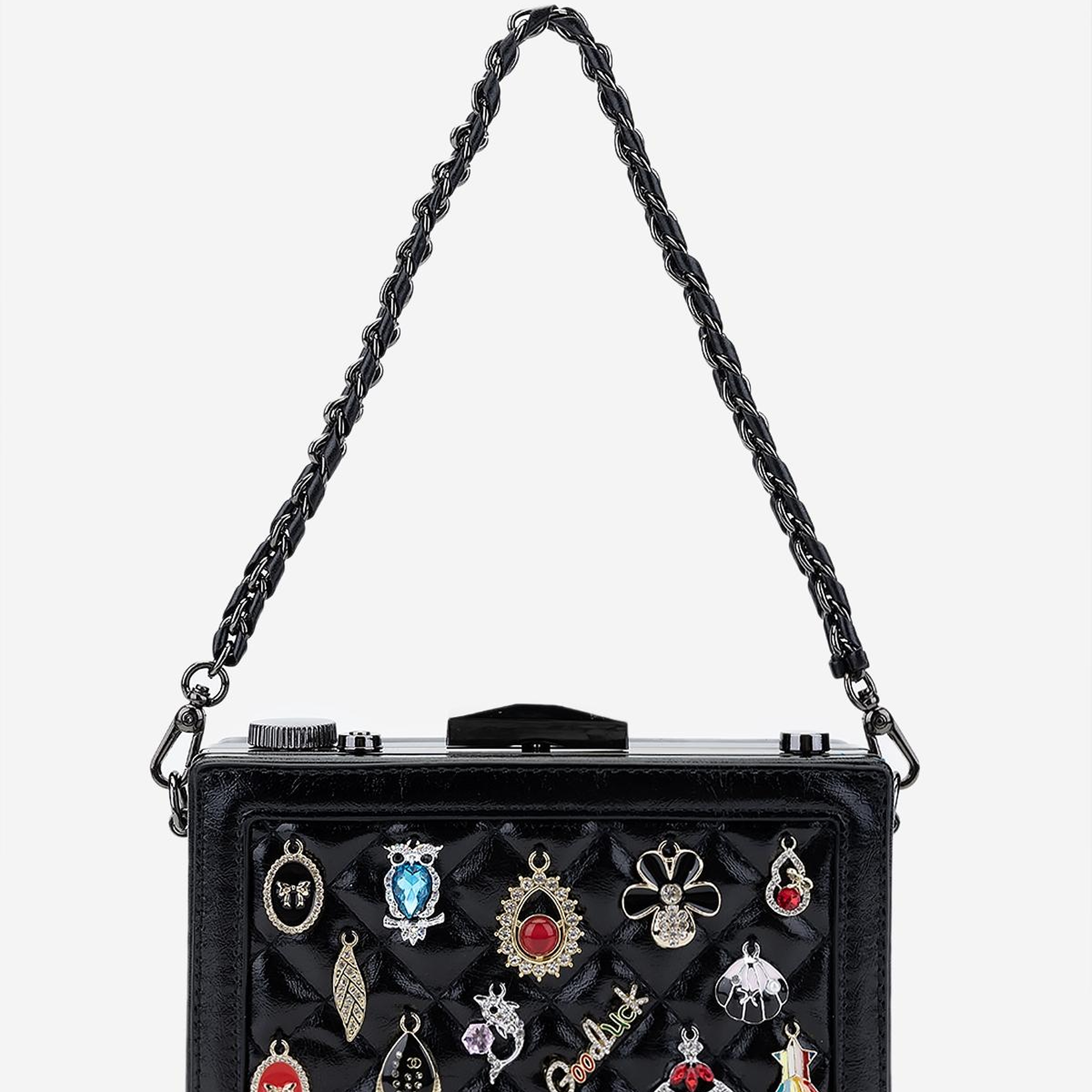 Valmenti Kadın Suni Deri Siyah Omuz Çanta