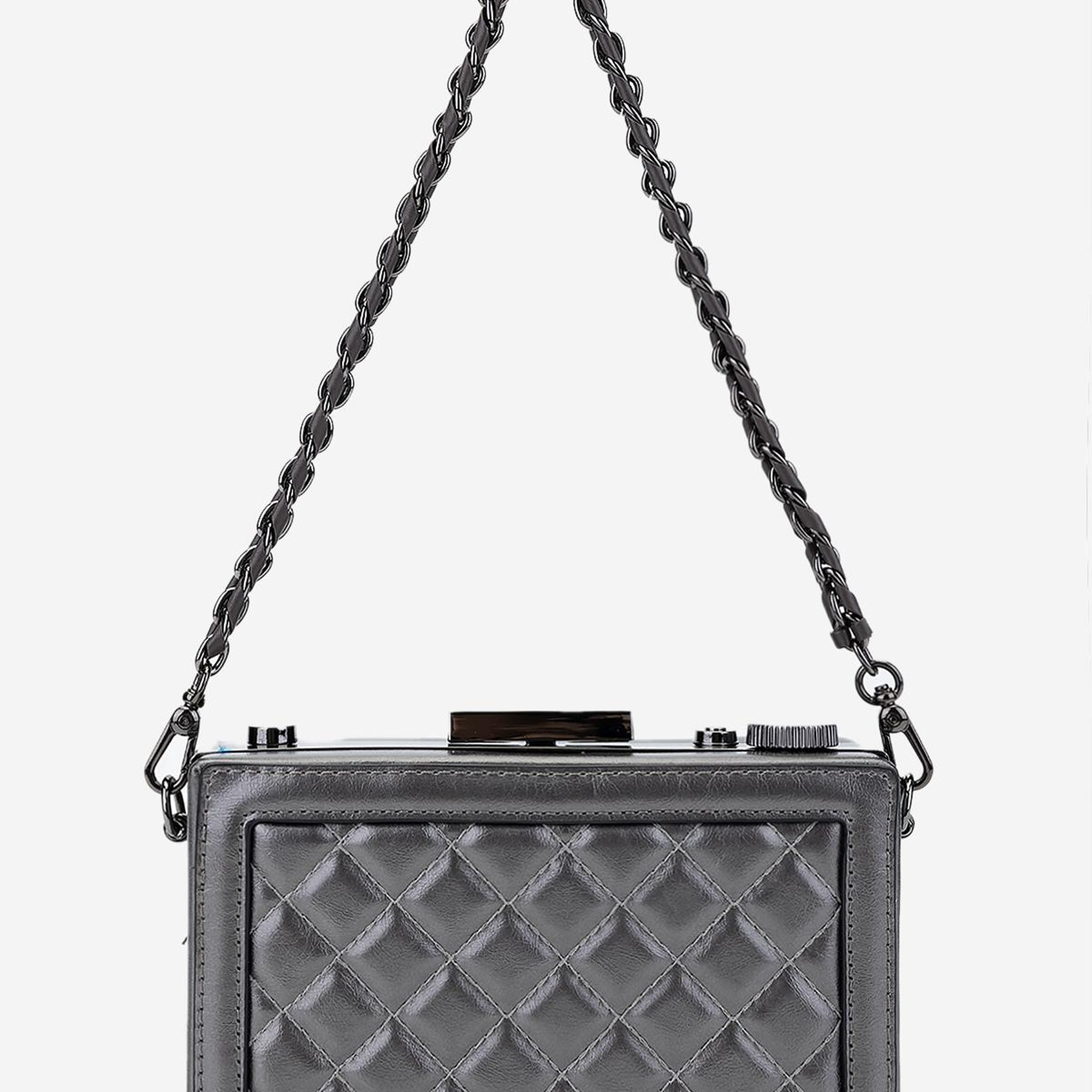 Valmenti Kadın Suni Deri Metalik Omuz Çanta