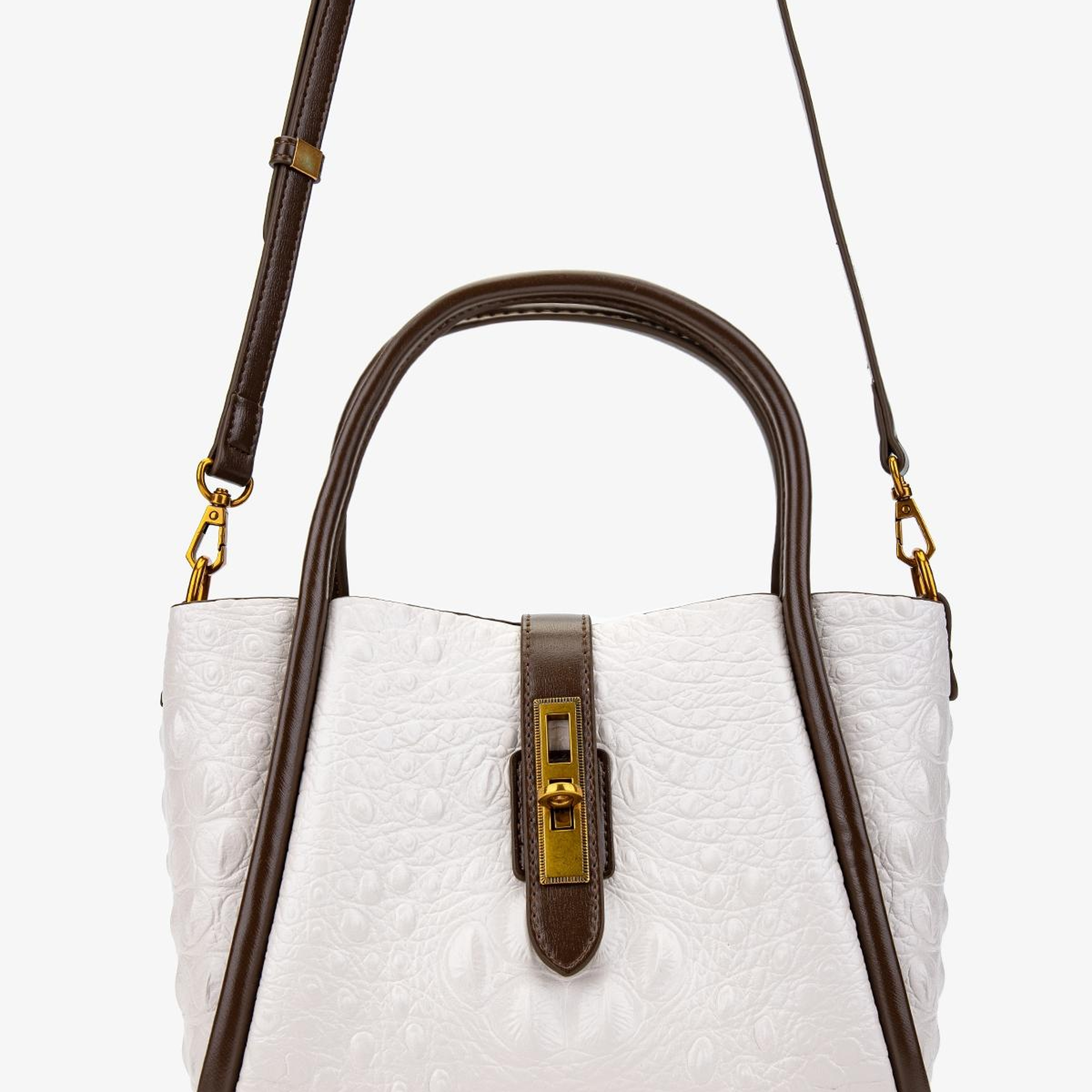 Valmenti Kadın Suni Deri Bej Omuz Çanta