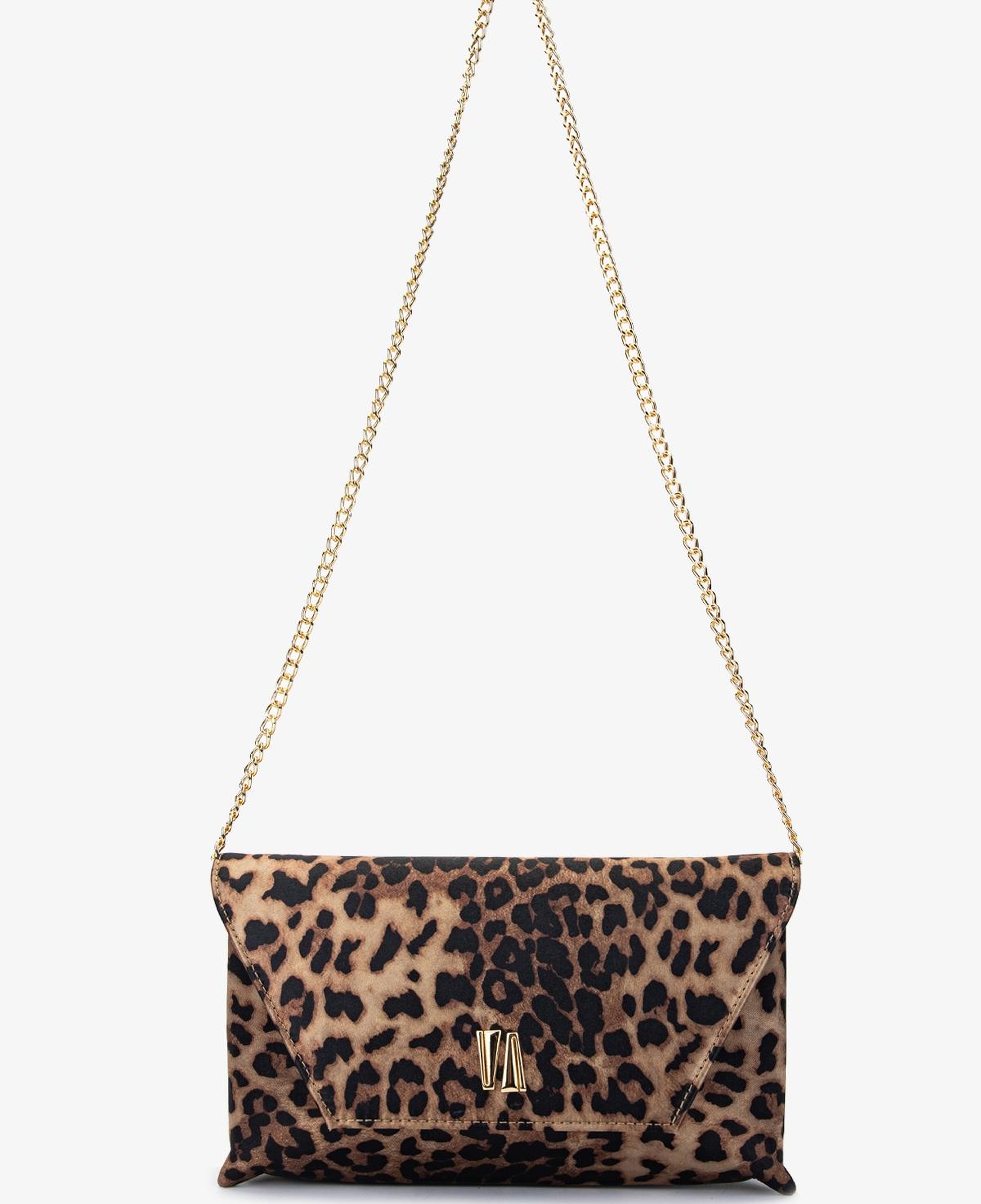 Valmenti Kadın Suni Deri Leopar Omuz Çanta