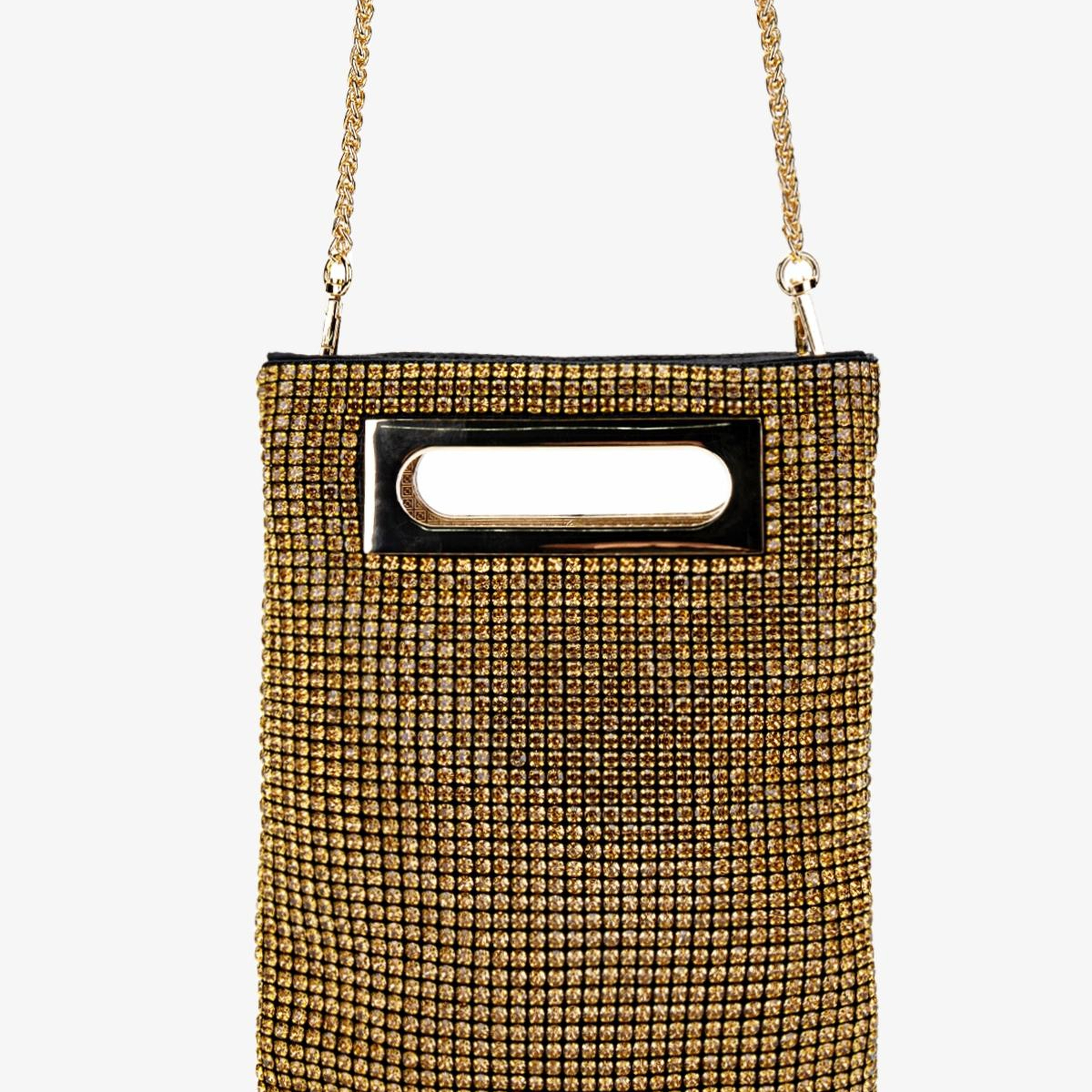 Valmenti Kadın Suni Deri Altın Omuz Çanta