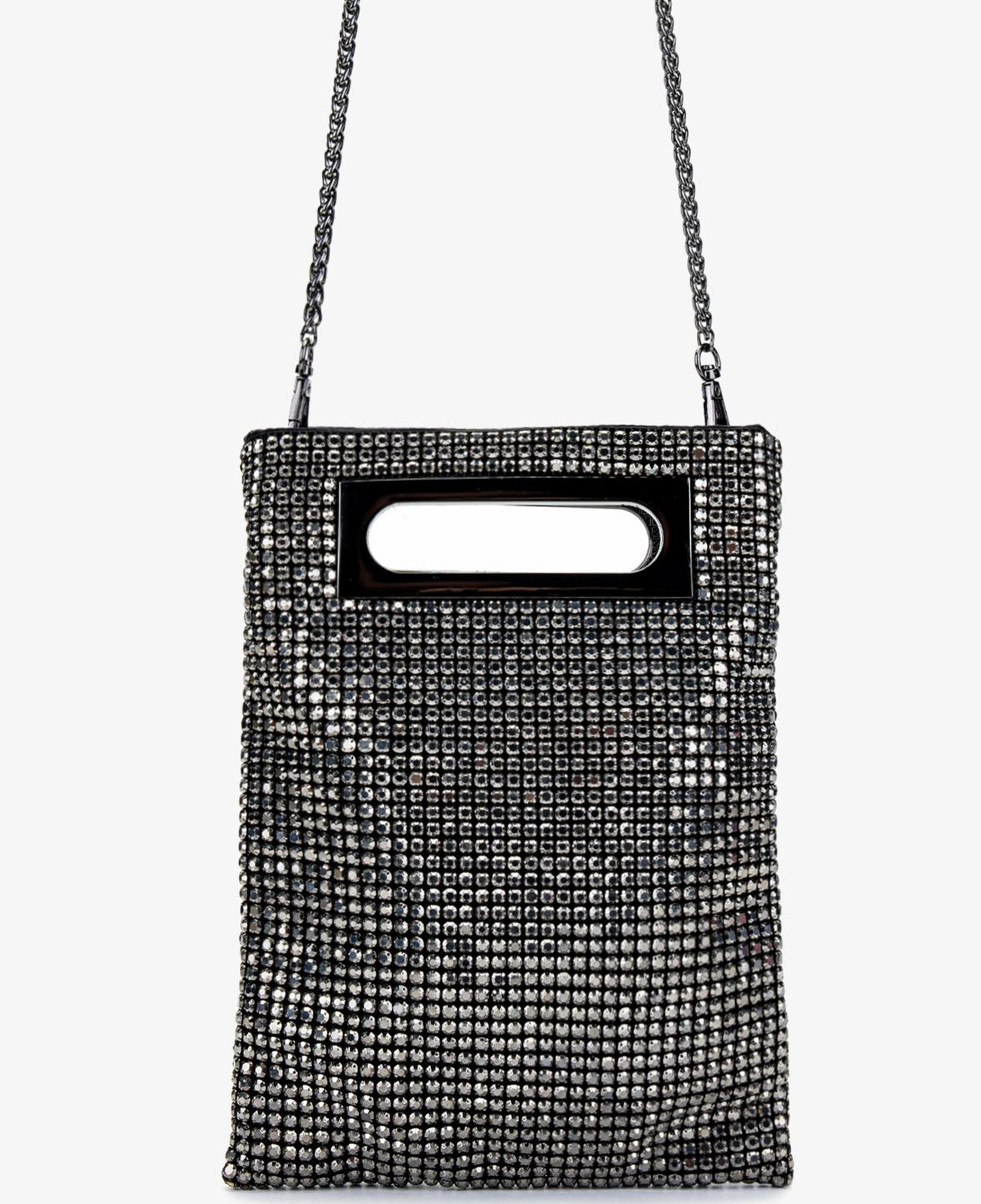 Valmenti Kadın Suni Deri Metalik Omuz Çanta