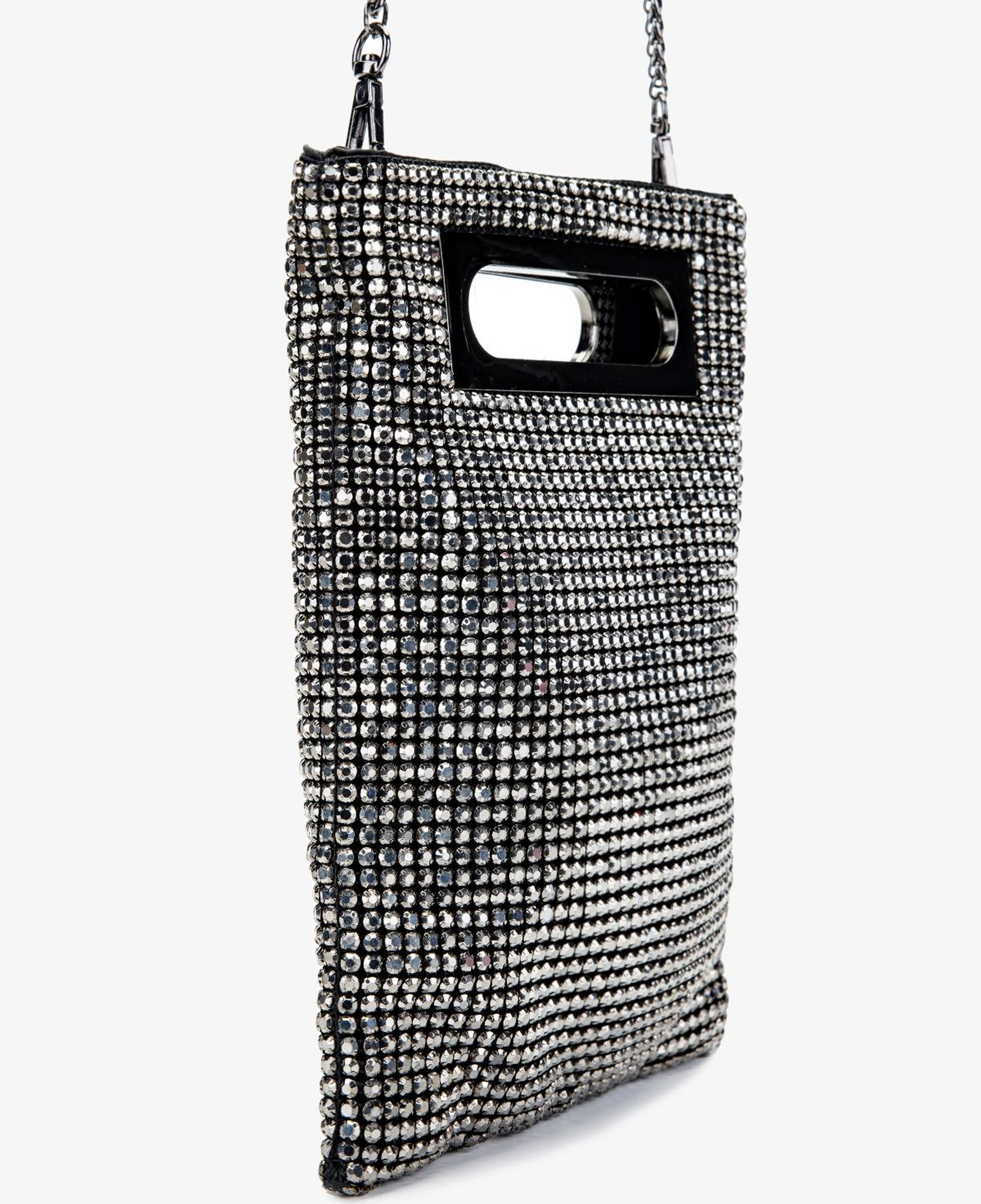 Valmenti Kadın Suni Deri Metalik Omuz Çanta