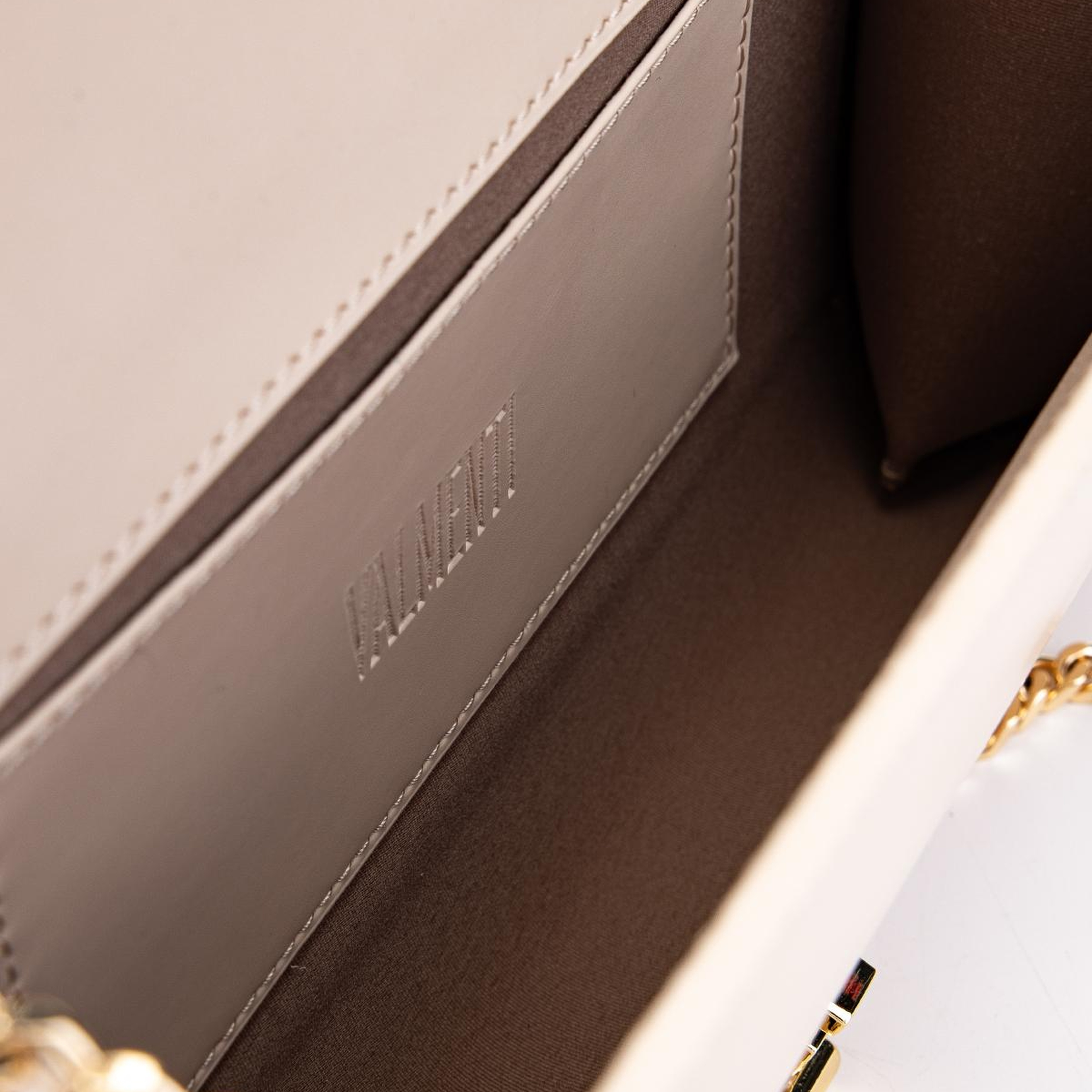 Valmenti Kadın Suni Deri Bej Omuz Çanta