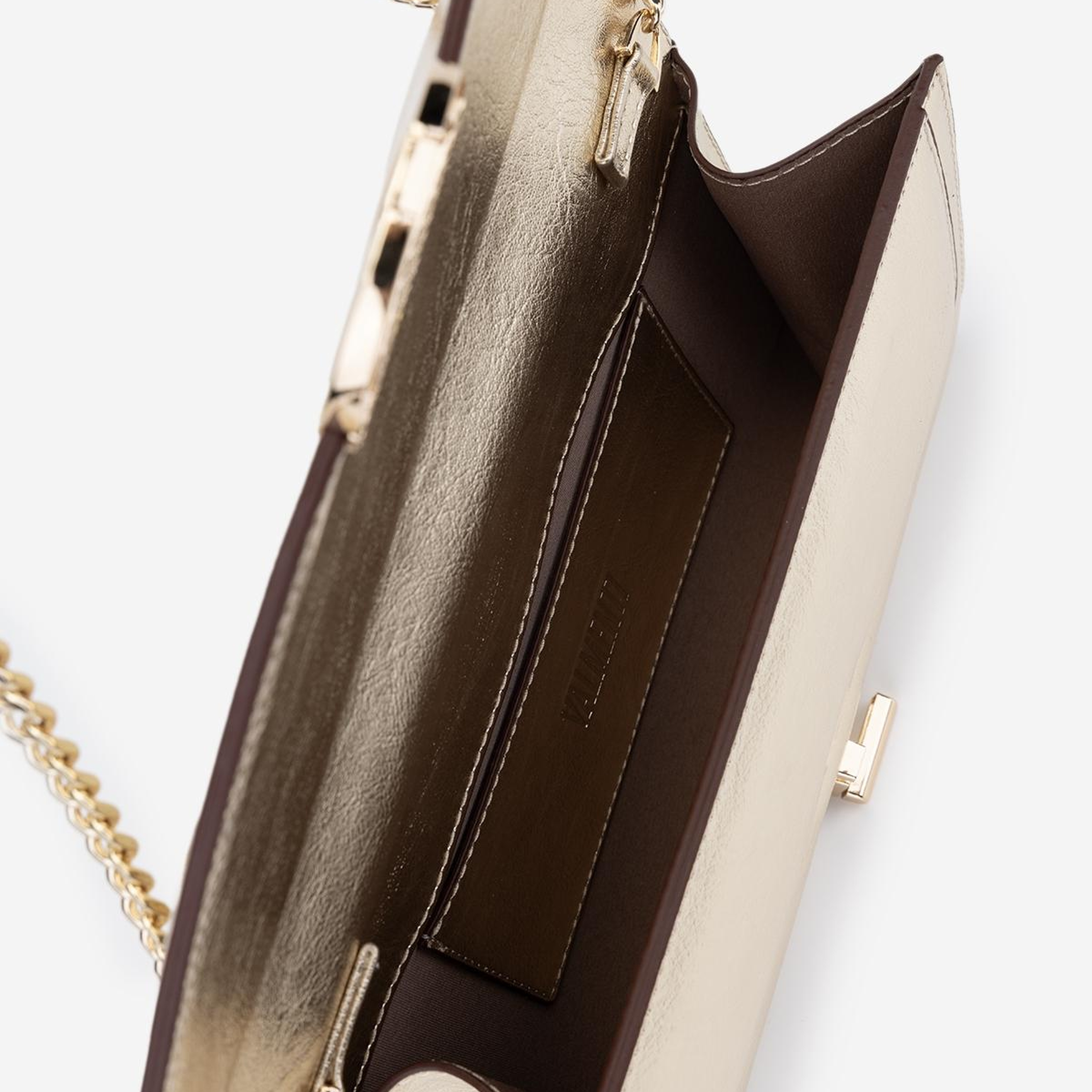 Valmenti Kadın Suni Deri Sarı Omuz Çanta