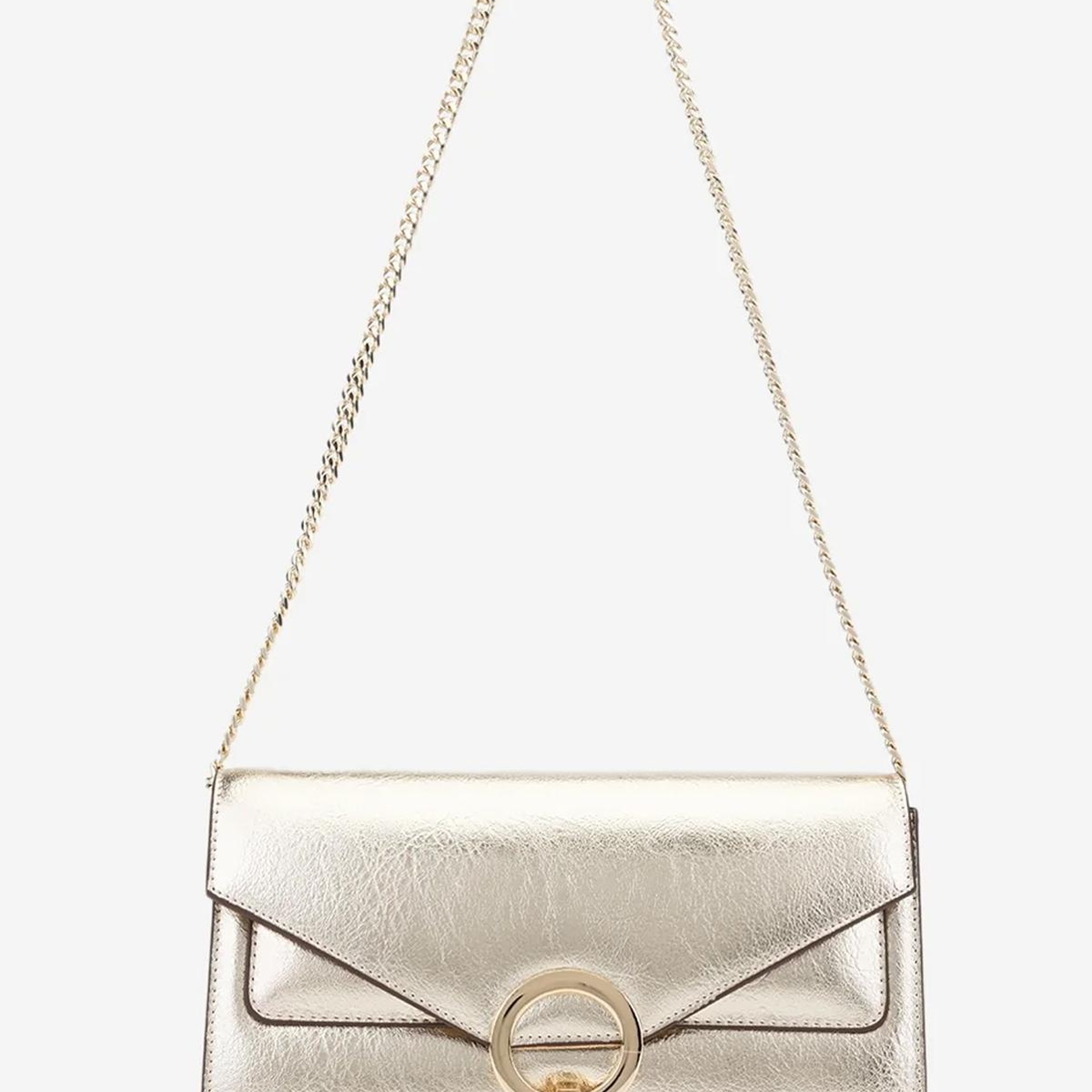 Valmenti Kadın Suni Deri Sarı Omuz Çanta