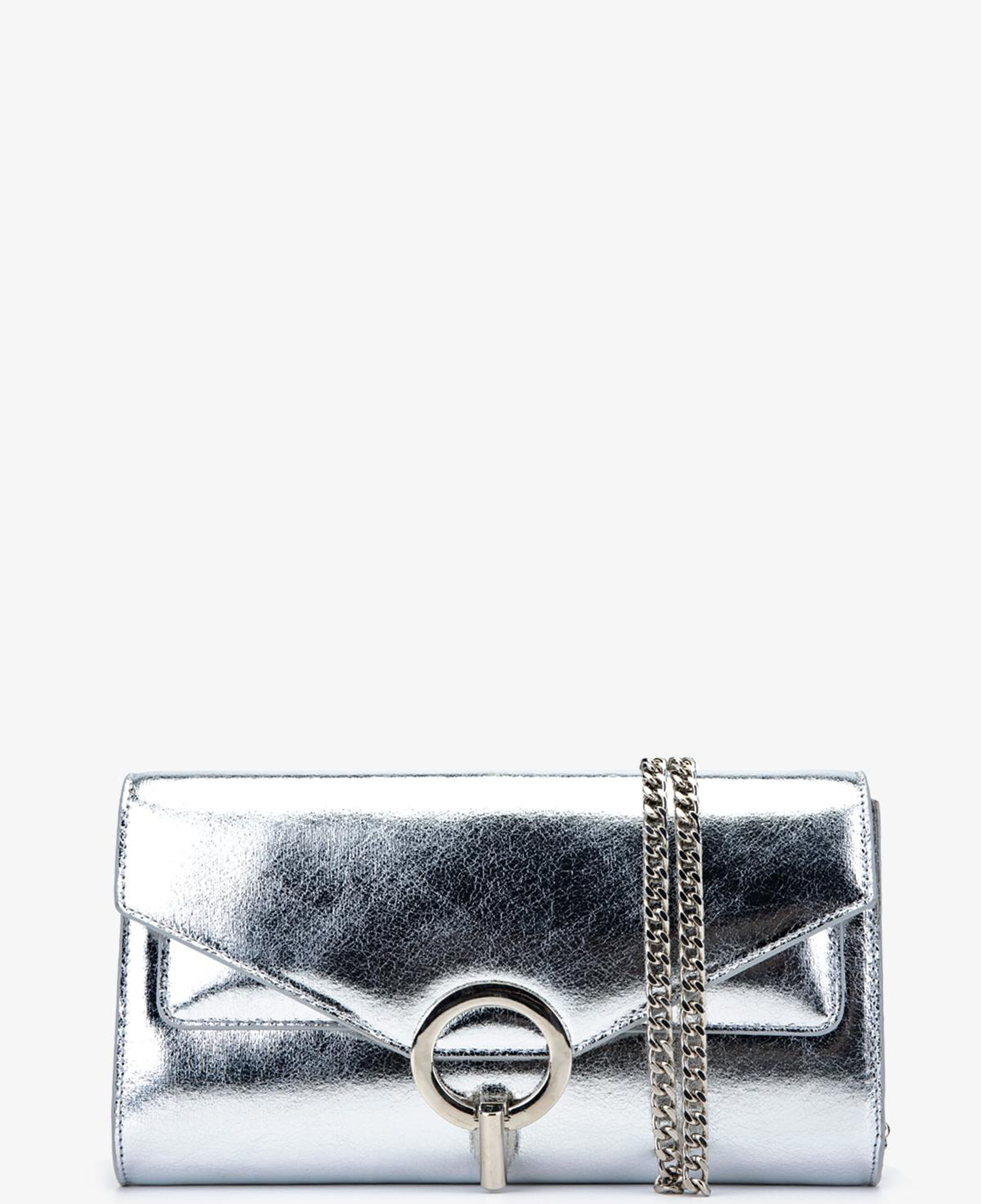 Valmenti Kadın Suni Deri Gri Omuz Çanta