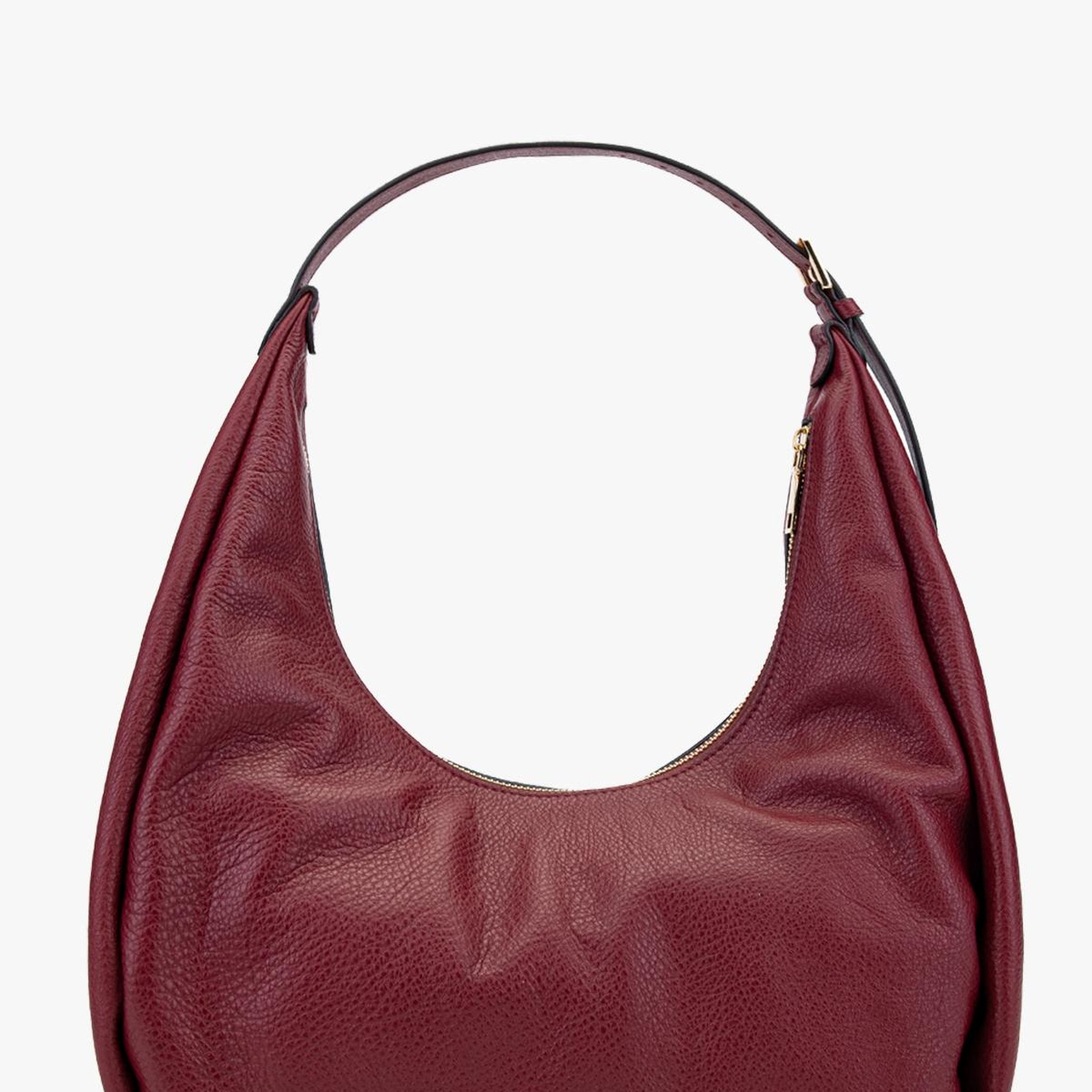 Valmenti Kadın Hakiki Deri Bordo Omuz Çanta