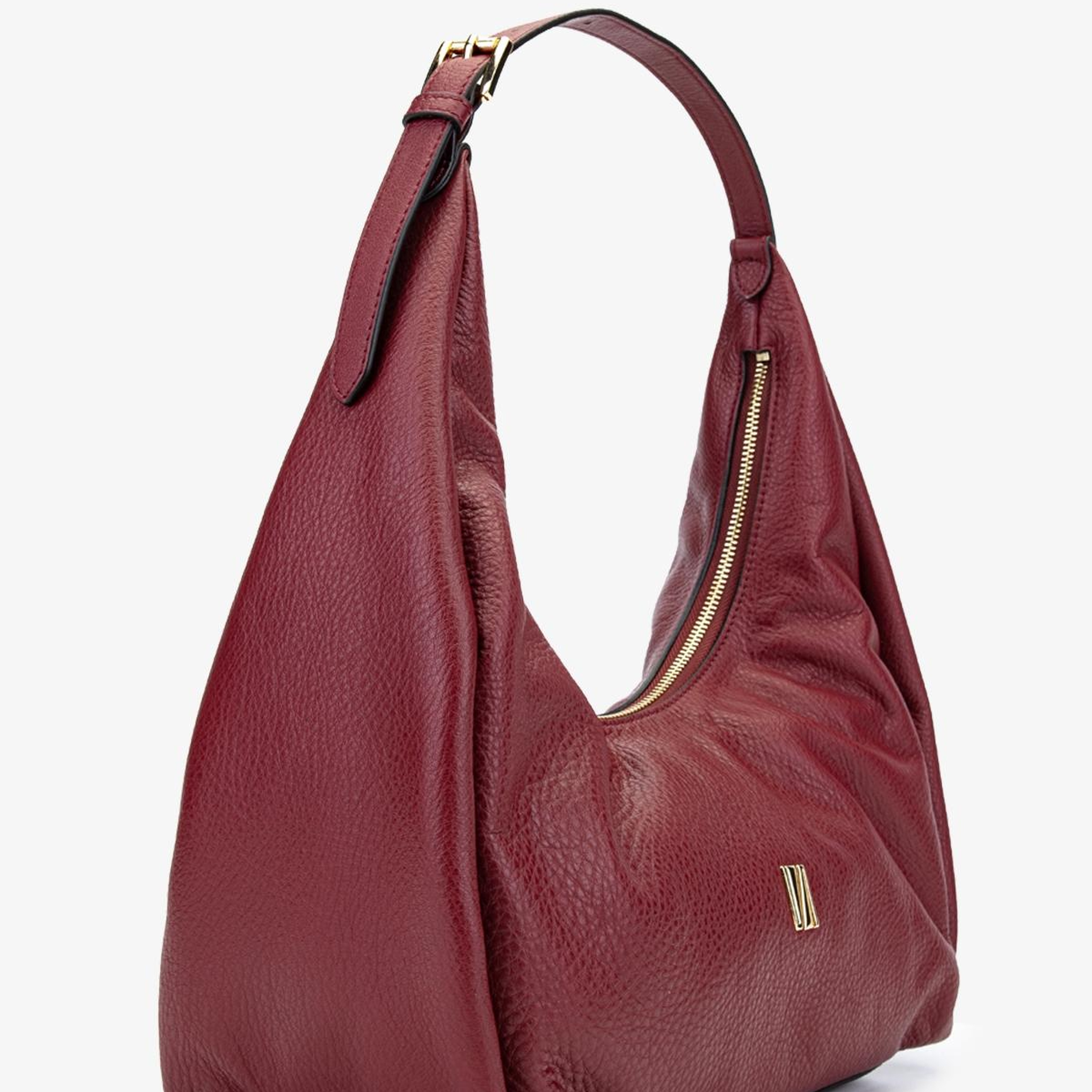 Valmenti Kadın Hakiki Deri Bordo Omuz Çanta