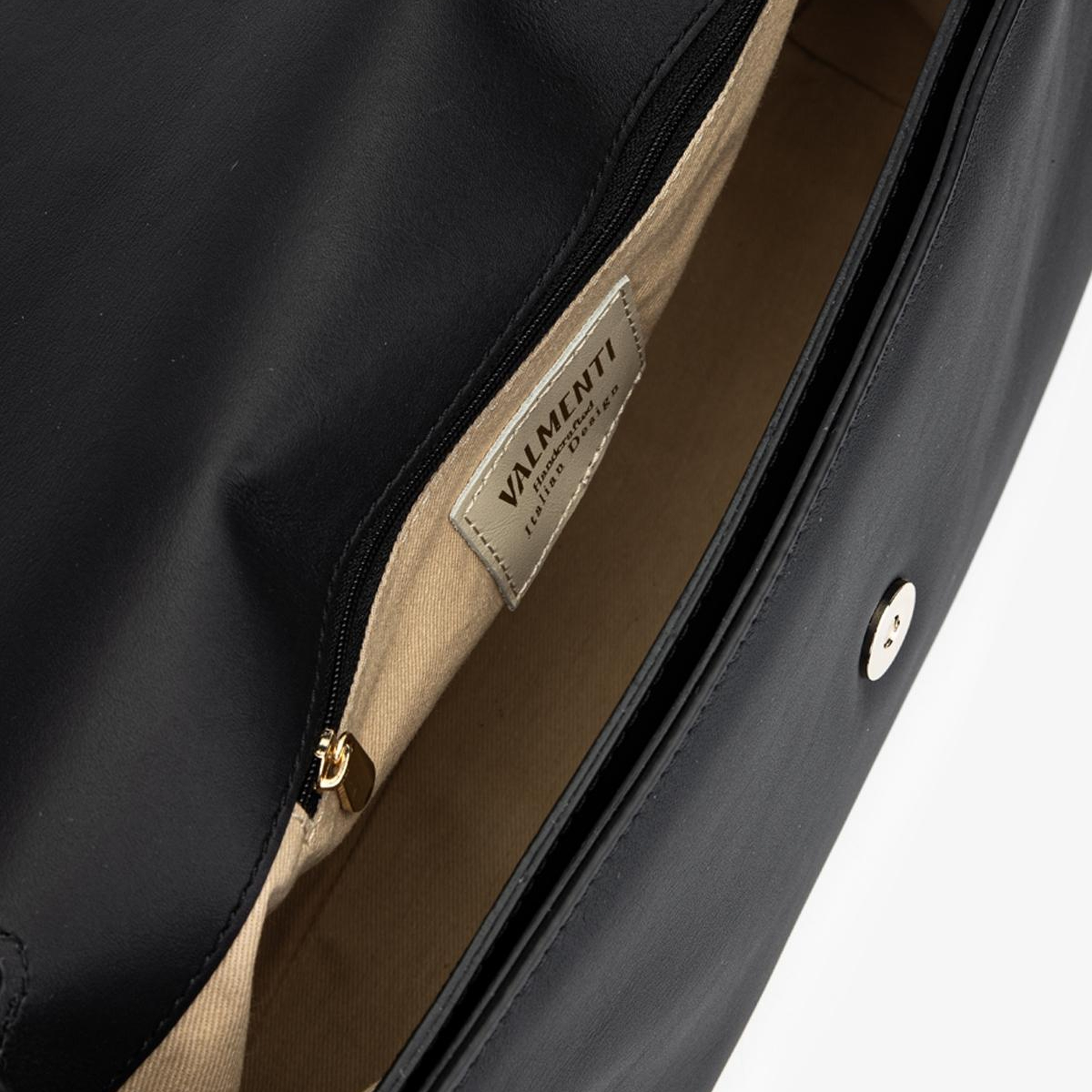 Valmenti Kadın Hakiki Deri Siyah Omuz Çanta