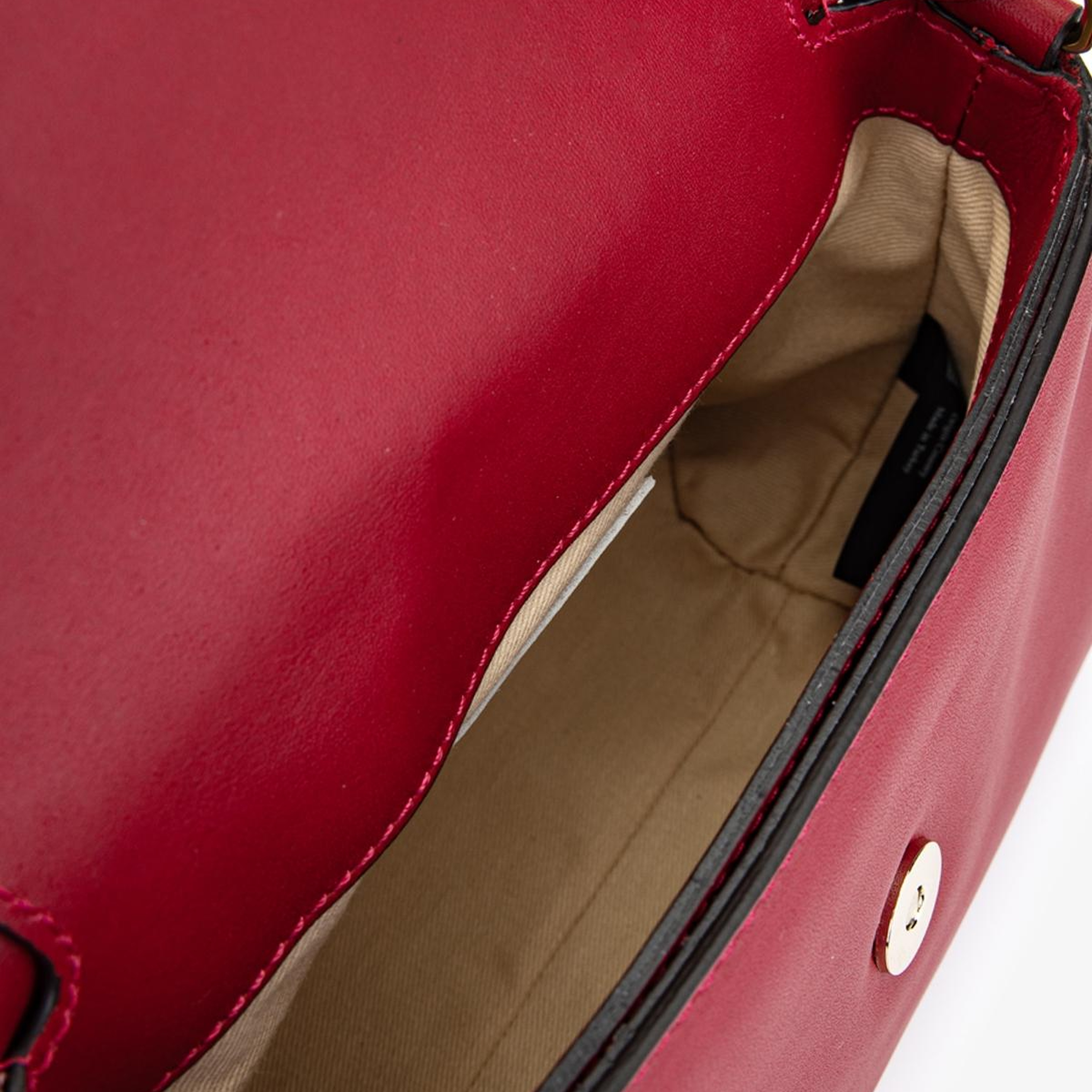 Valmenti Kadın Hakiki Deri Kırmızı Omuz Çanta