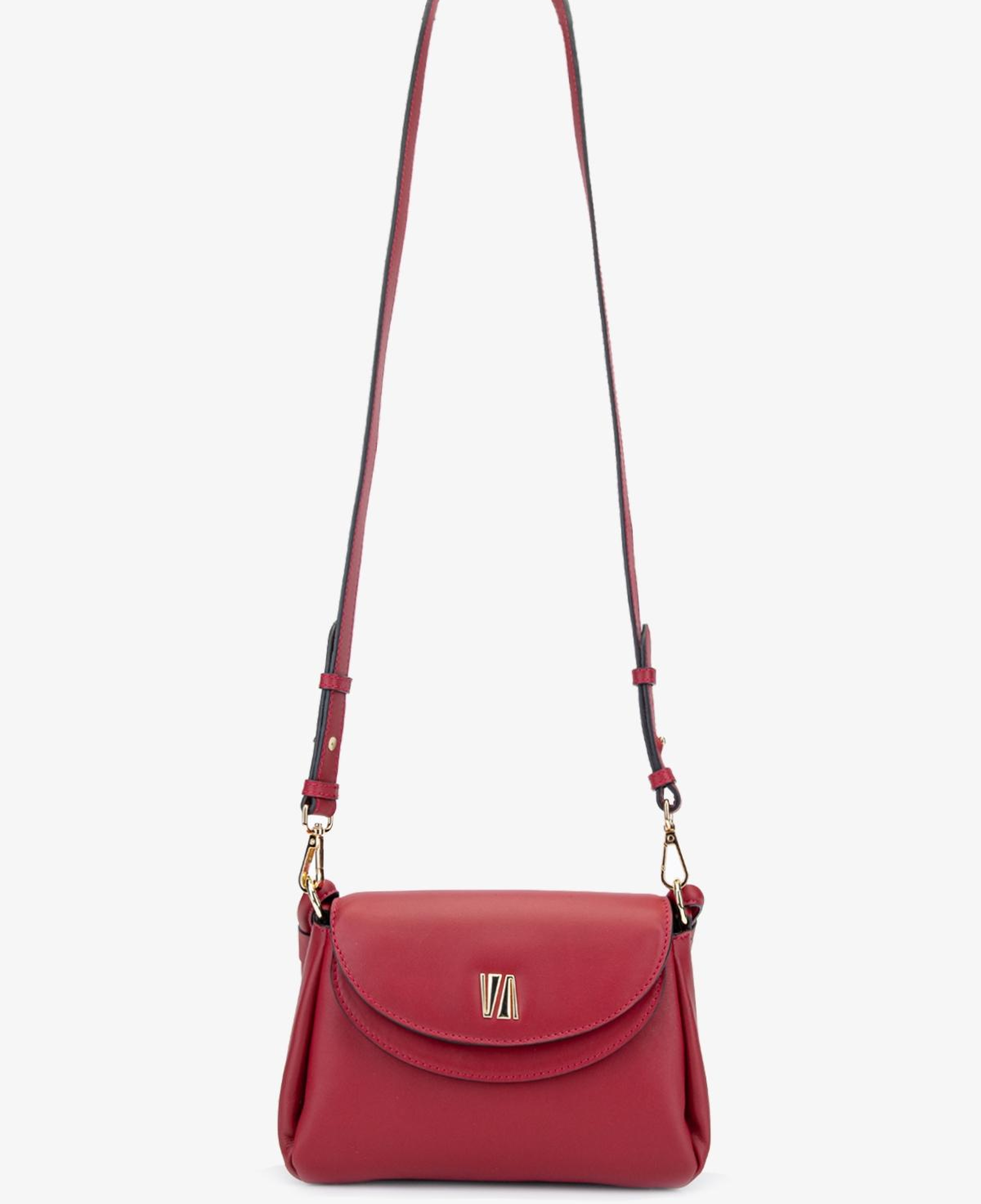 Valmenti Kadın Hakiki Deri Kırmızı Omuz Çanta