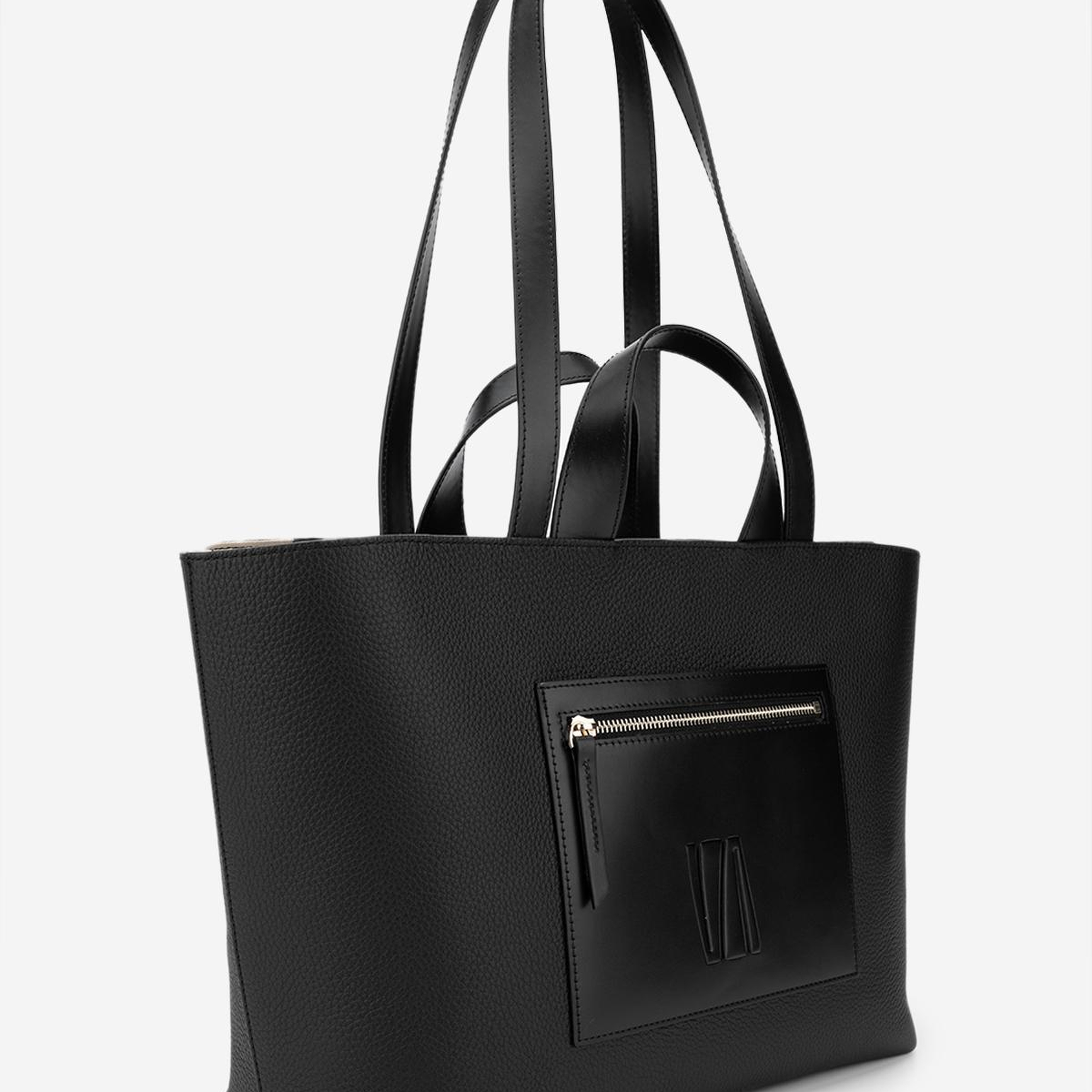 Valmenti Kadın Hakiki Deri Siyah Kol Çantası