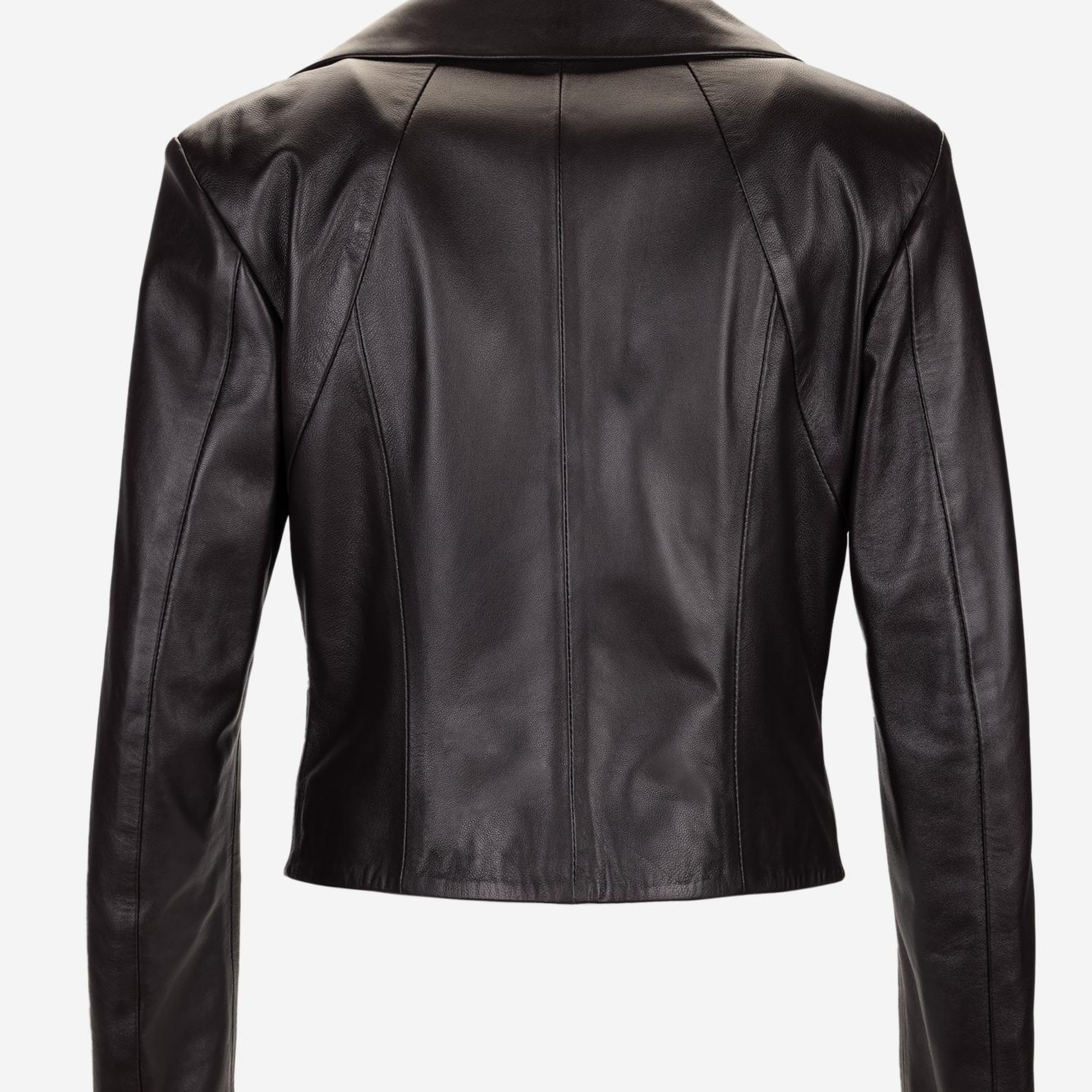 Valmenti Kadın Hakiki Deri Kahverengi Deri Mont