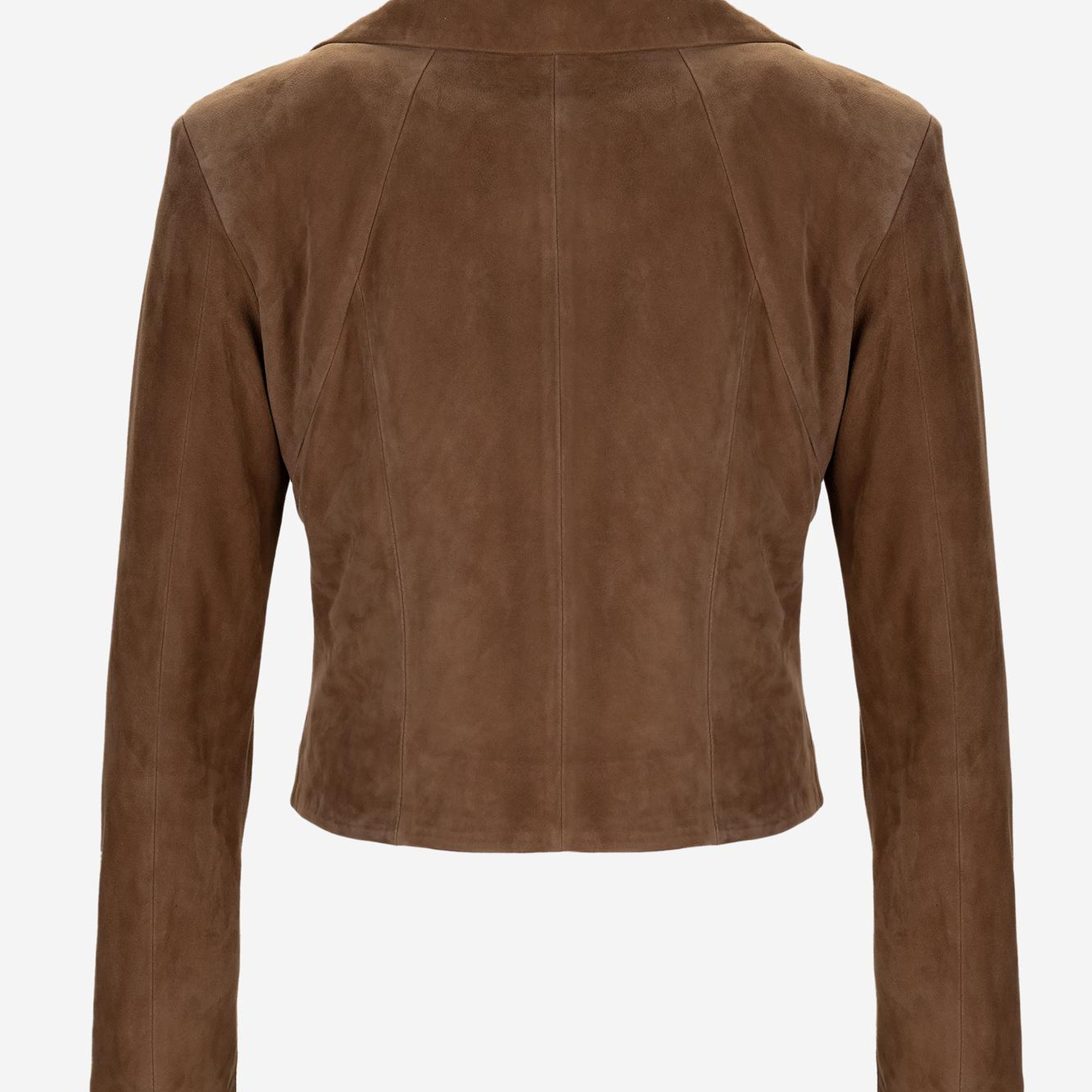 Valmenti Kadın Hakiki Deri Taba Deri Mont