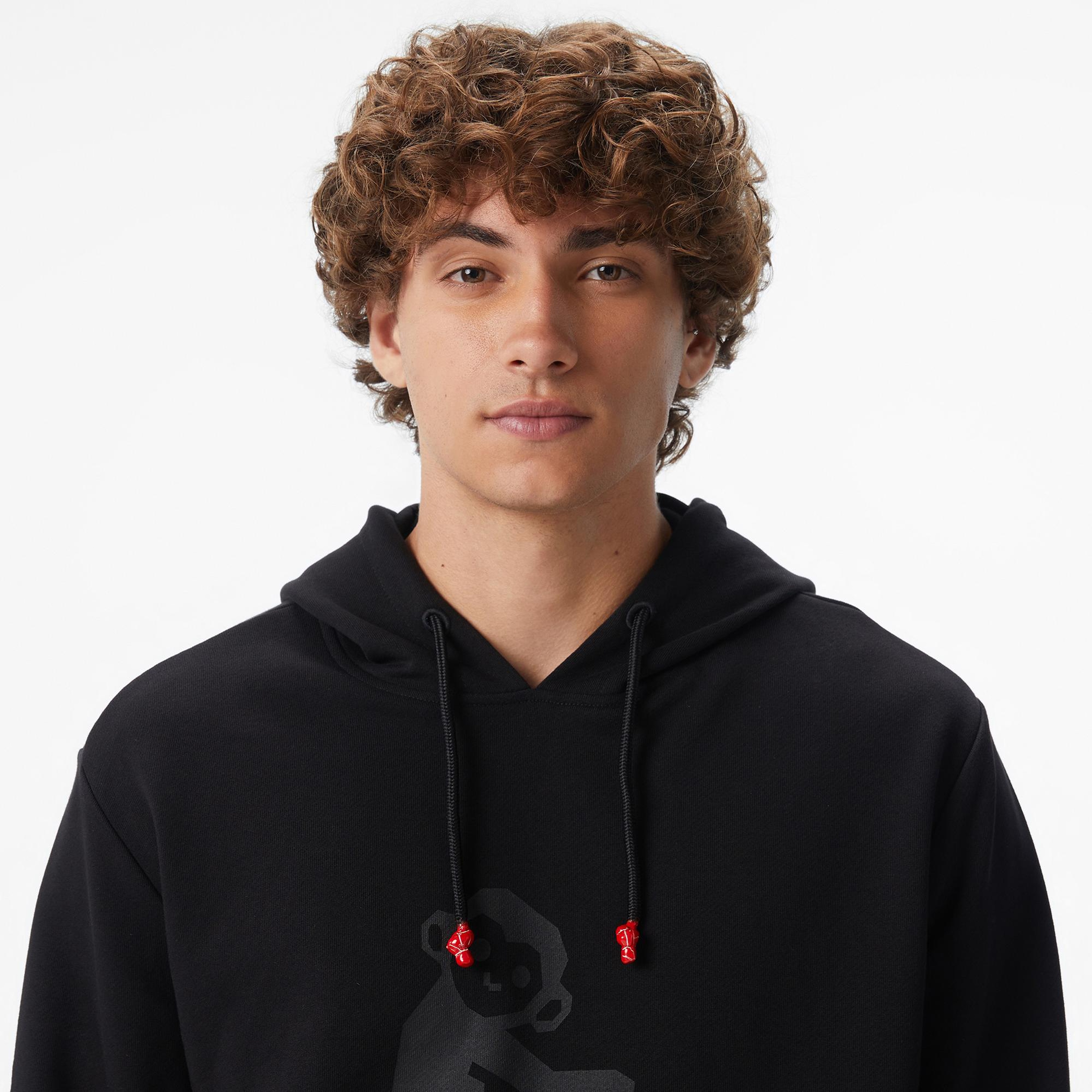 UNITED4 x Monkey Project We Are Family Unisex Siyah Sweatshirt