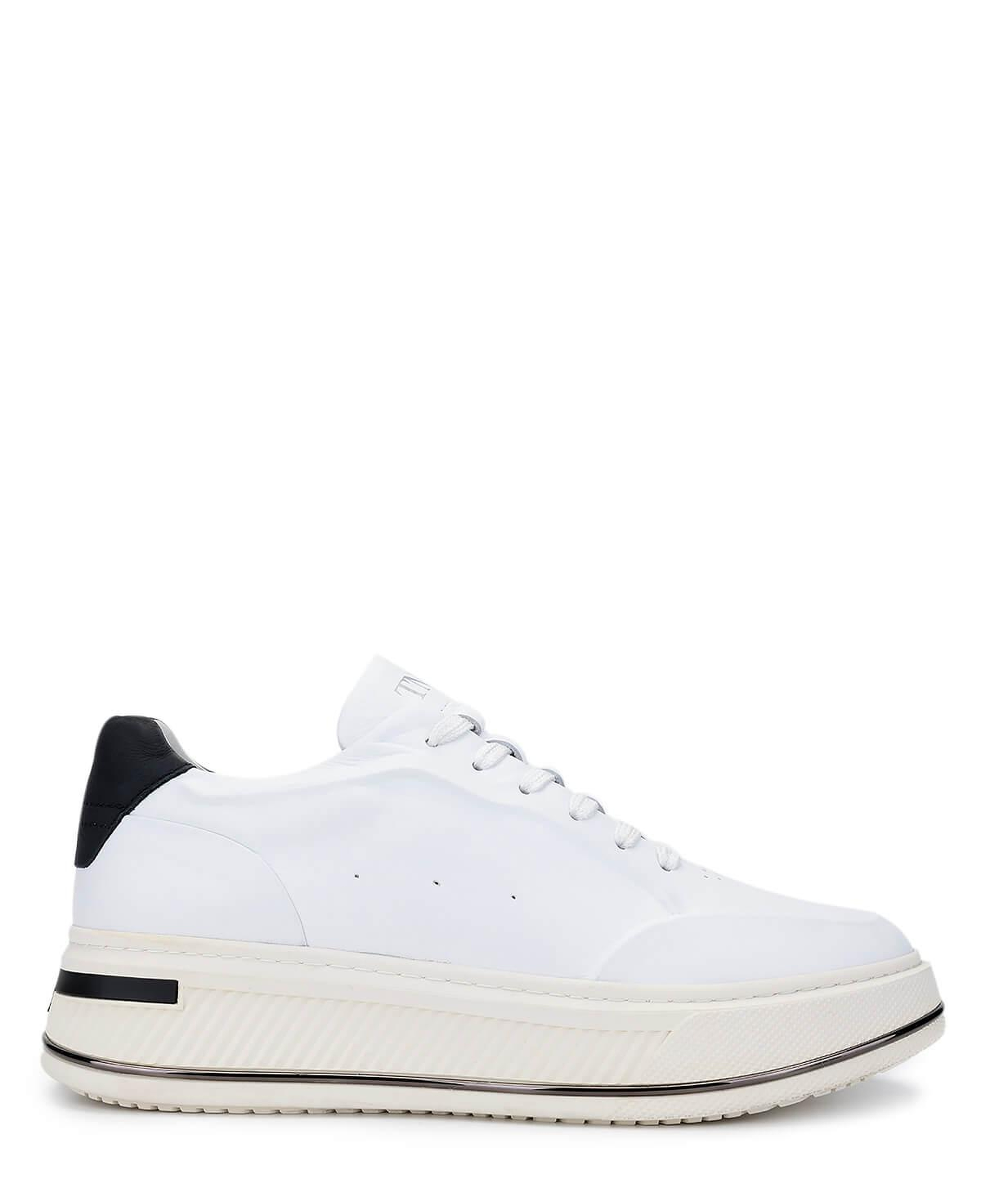 Tamer Tanca Erkek Hakiki Deri Beyaz Sneakers & Spor Ayakkabı