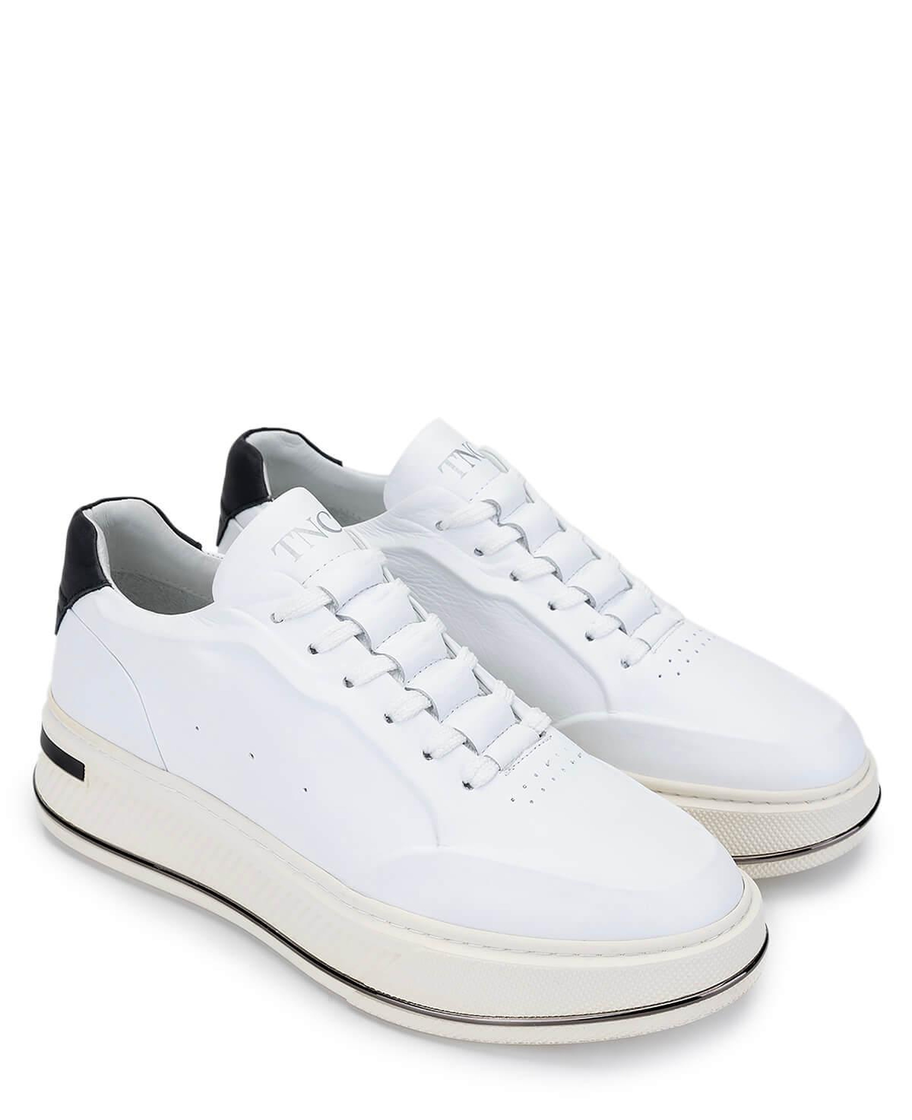 Tamer Tanca Erkek Hakiki Deri Beyaz Sneakers & Spor Ayakkabı