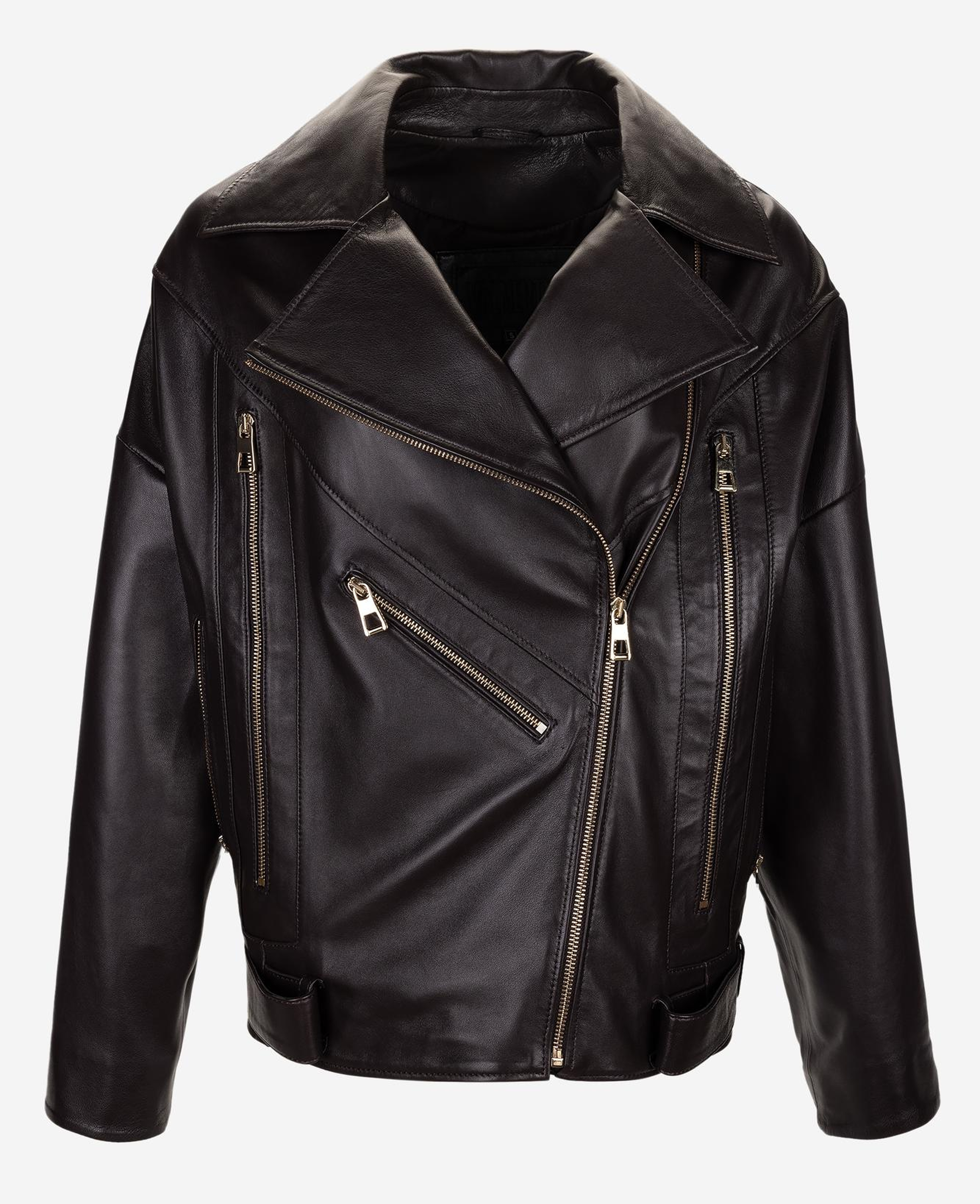 Valmenti Kadın Hakiki Deri Kahverengi Deri Mont