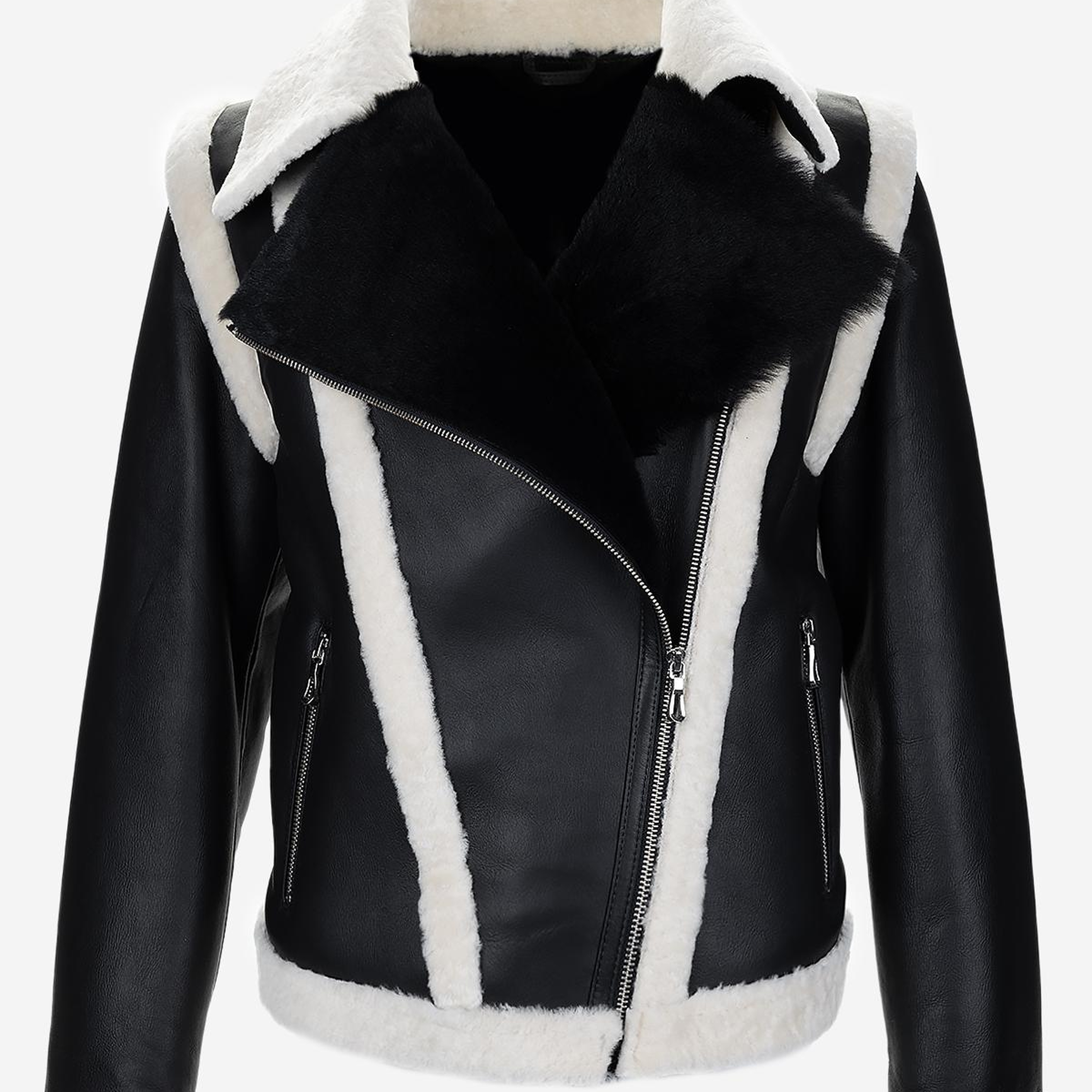 Valmenti Kadın Kürk Siyah Mont