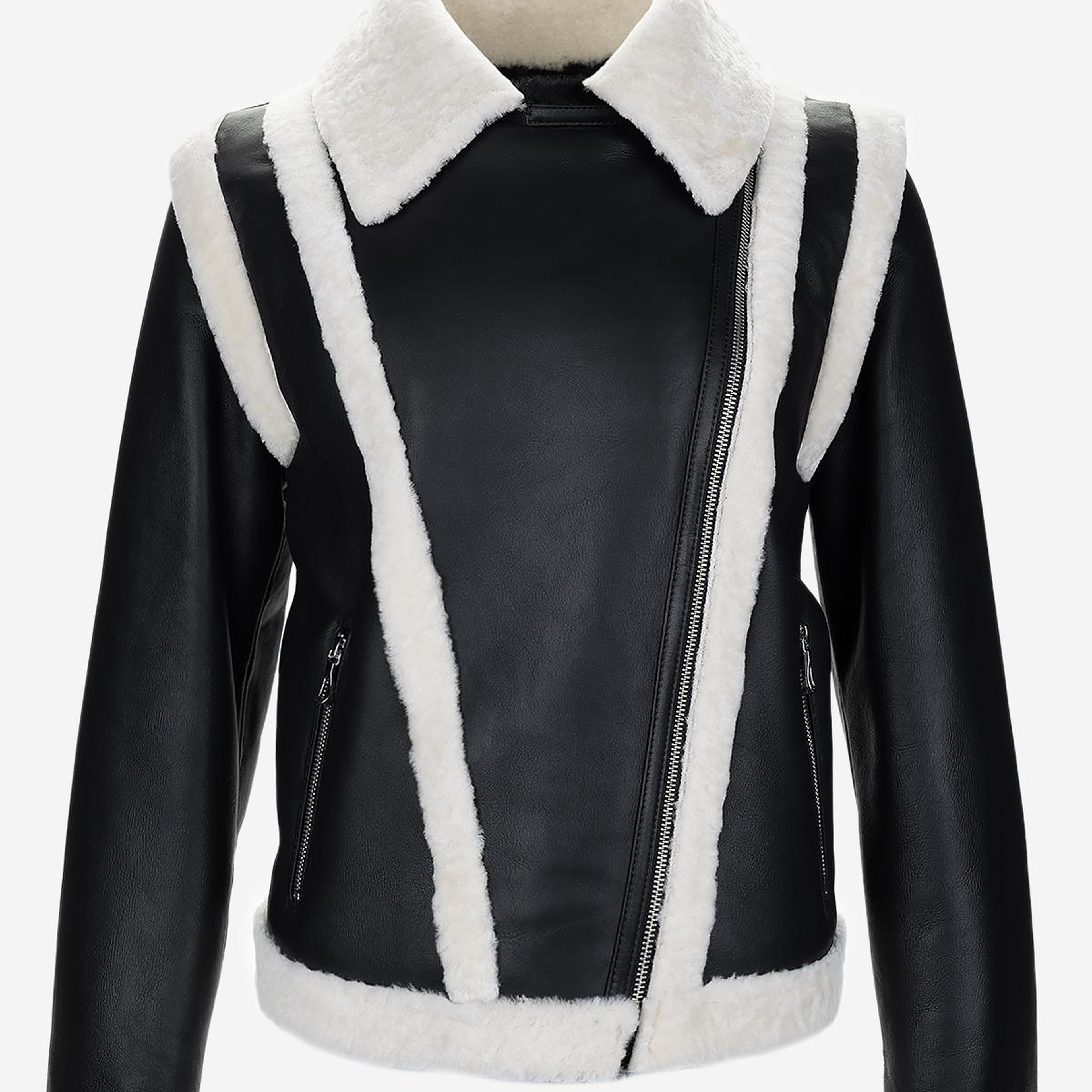 Valmenti Kadın Kürk Siyah Mont