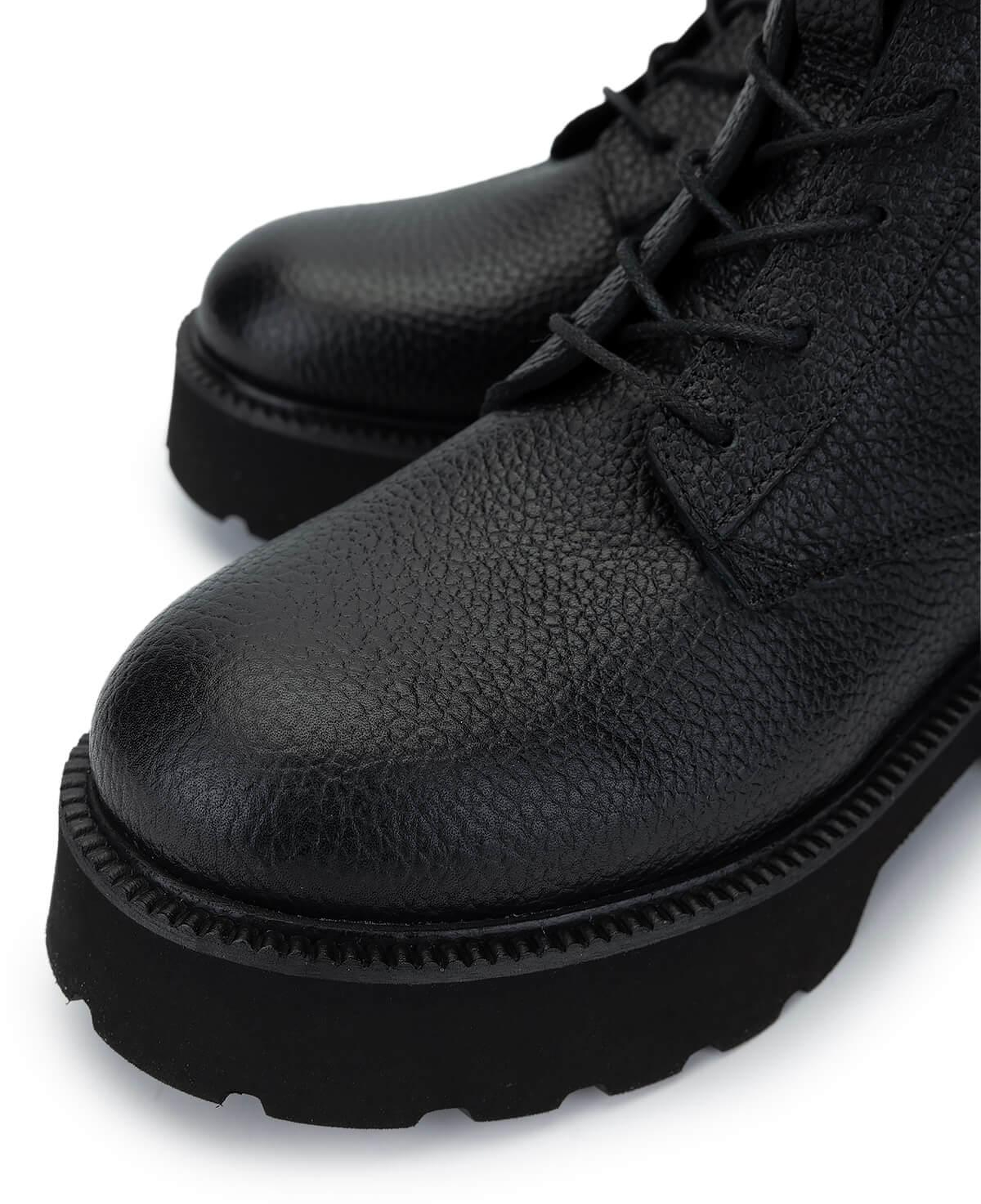 Tamer Tanca Kadın Hakiki Deri Siyah Floter Casual Bot