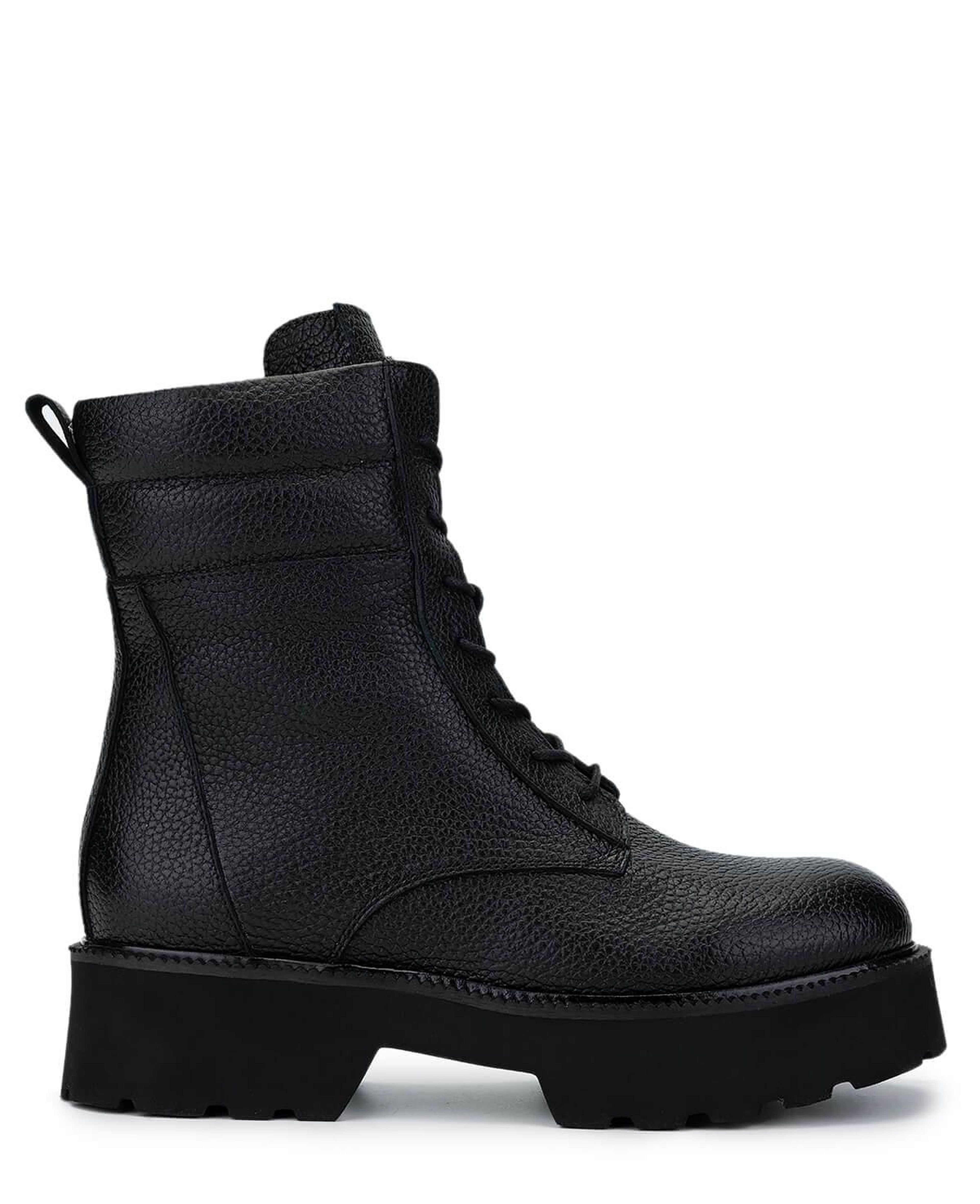 Tamer Tanca Kadın Hakiki Deri Siyah Floter Casual Bot